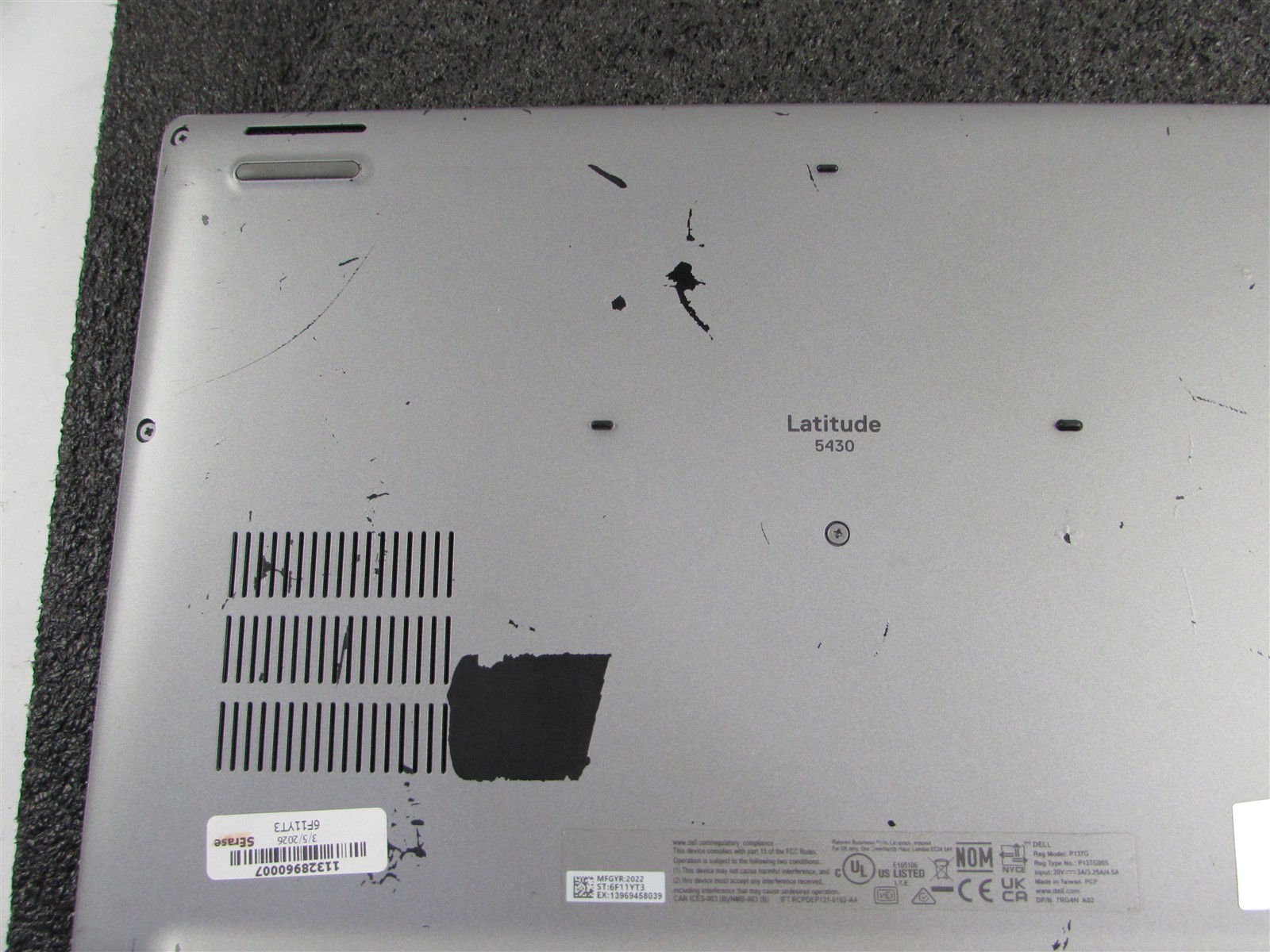 DELL LATITUDE 5430 1920X1080 FHD CORE I7-1265U 512GB SSD 16GB RAM NO O.S