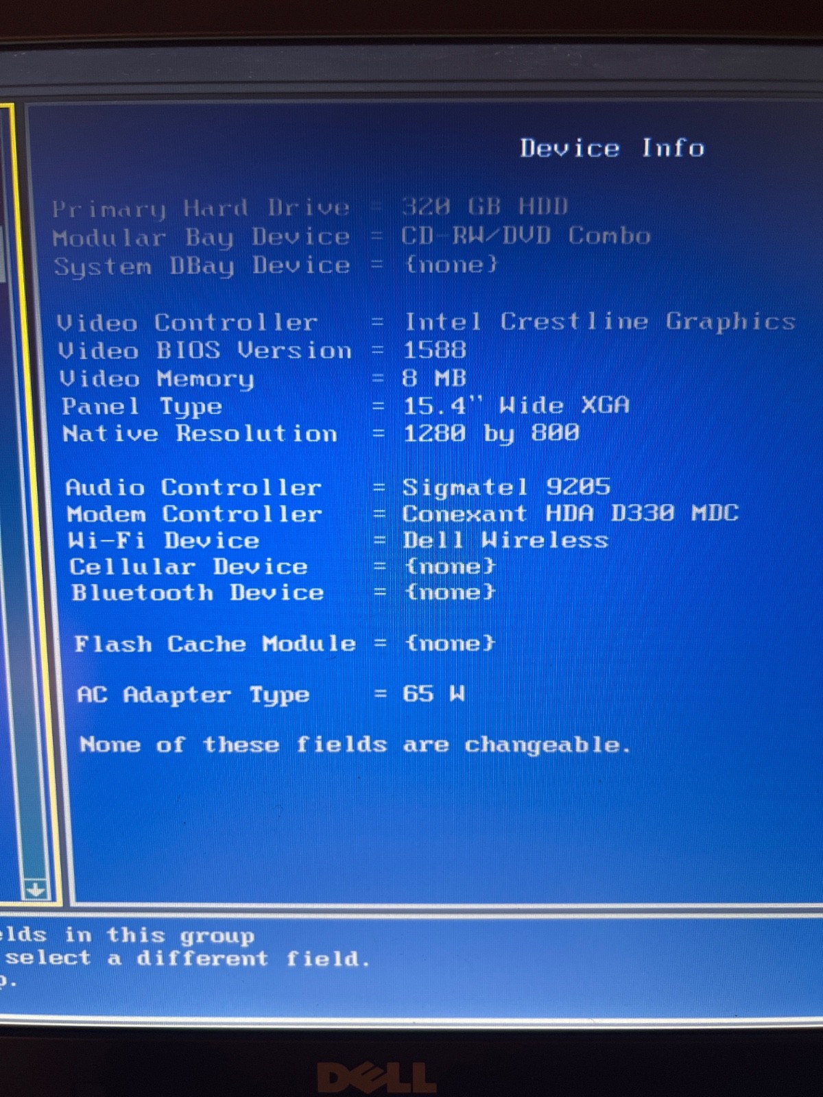 DELL Latitude D830 Duo 2.0GHz WinXP Laptop 4GB RAM 320GB CD/DVD Serial w/Charger