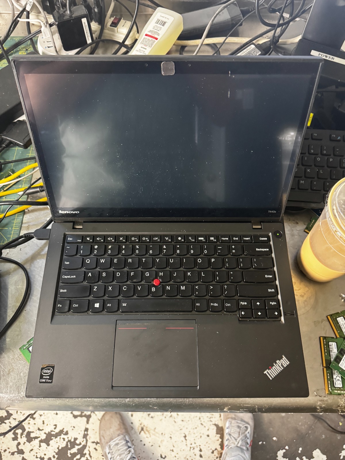 Lenovo ThinkPad T440s Intel Core i7 Laptop for Parts/Repair #6083