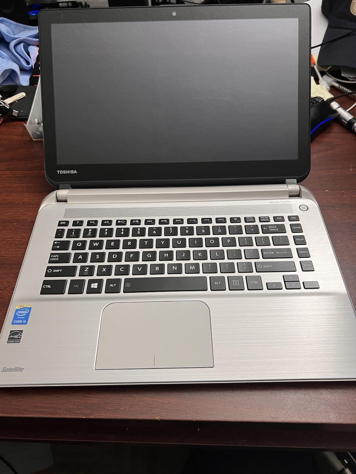 Toshiba Satellite laptop E45t-B4106 intel i5 for parts.