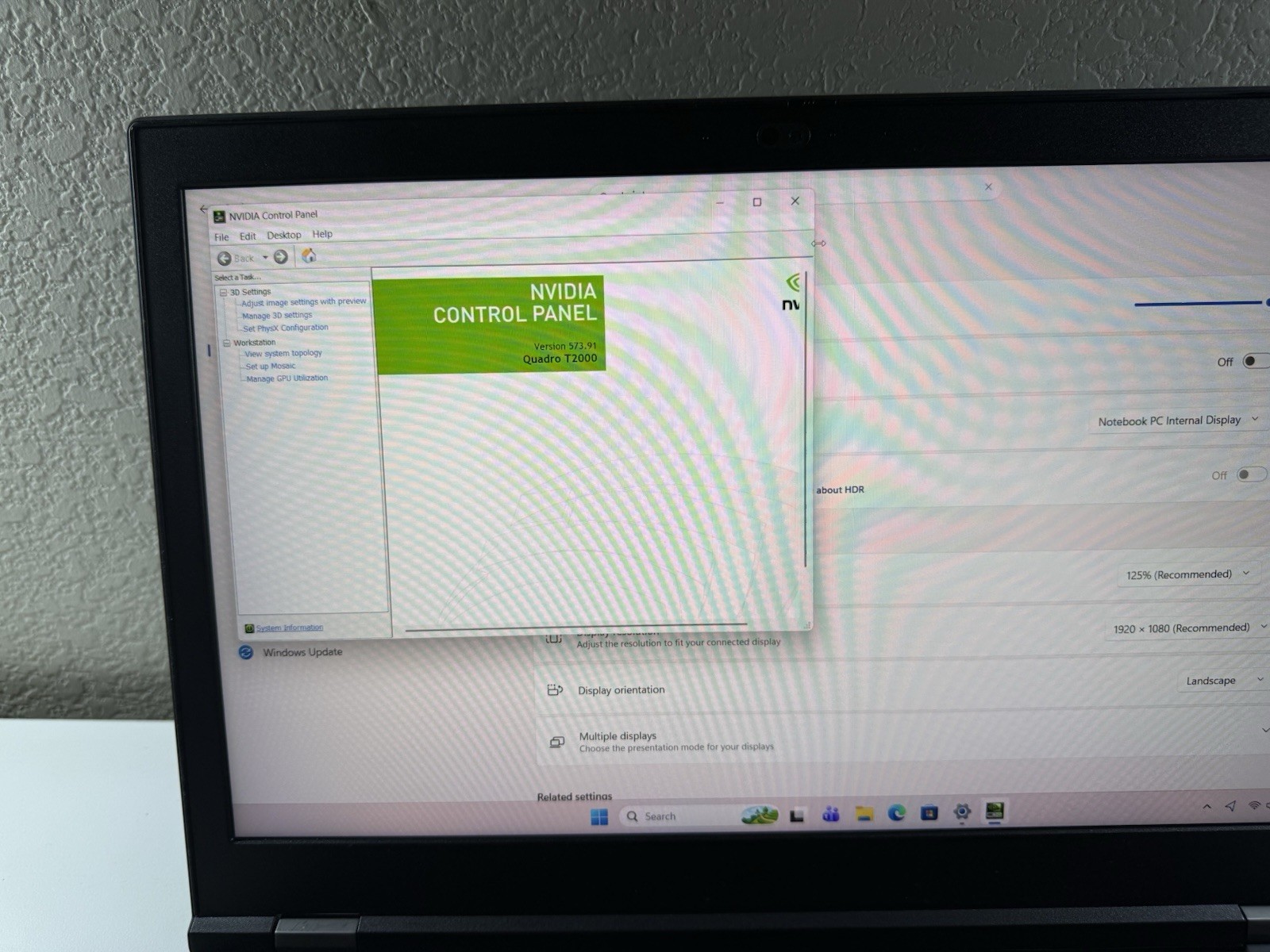 LENOVO THINKPAD P15 GEN 1 | CORE I7-10850H 256GB 16GB RAM WIN 11 NVIDIA T2000