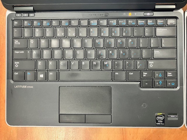 (LOT of 2) Dell Latitude E7240 i7-4600u 8GB RAM 128GB mSATA SSD Windows 10 Pro