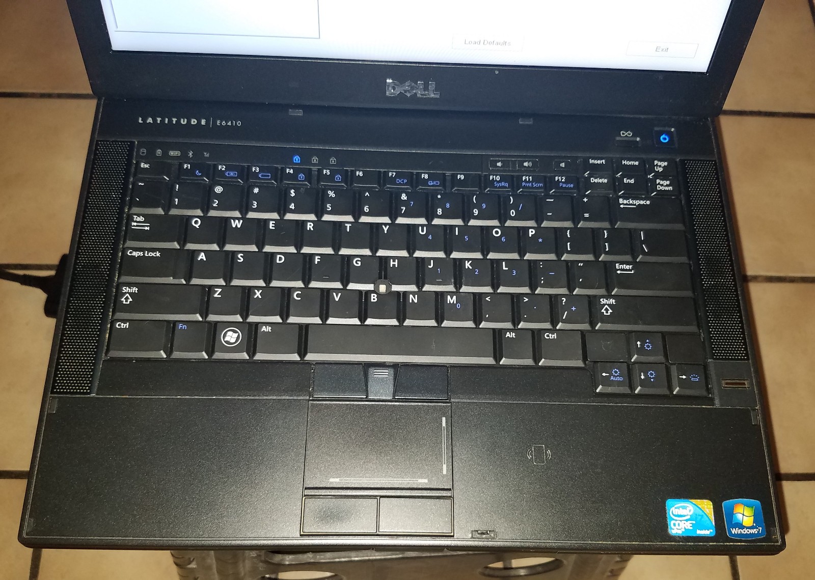 Dell Latitude E6410 Laptop-Boots to Bios-No Battery-No ODD-READ