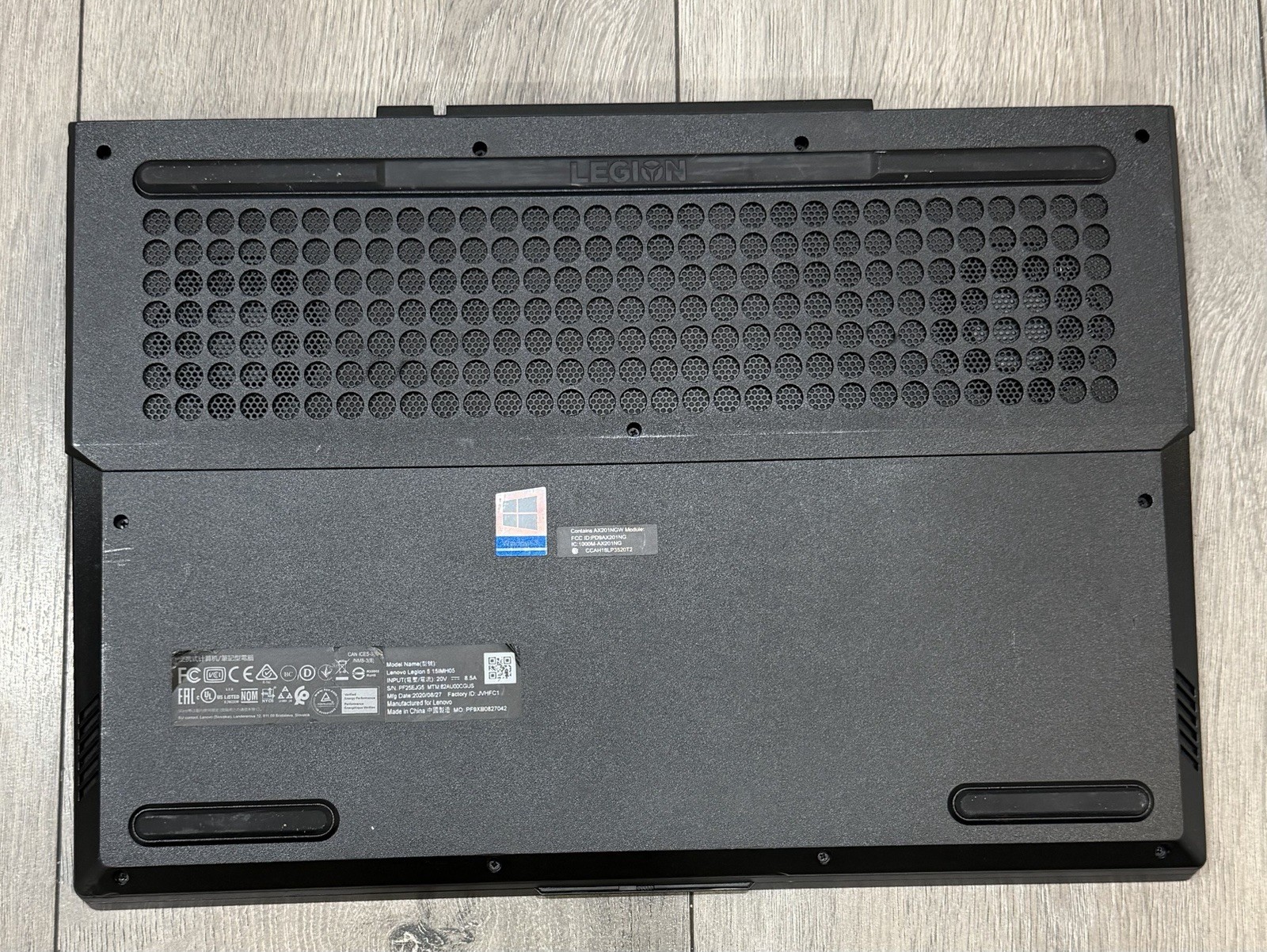 Lenovo Legion 5 15IMH05 Gaming Laptop i7-10750H GTX 1650 Ti 16GB RAM 512GB SSD