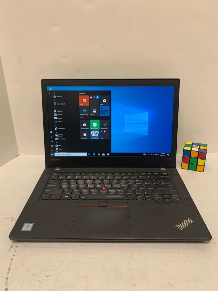 Intel I5-7300U Lenovo T470-8 RAM, 512 GB SSD, Wind10 Pro