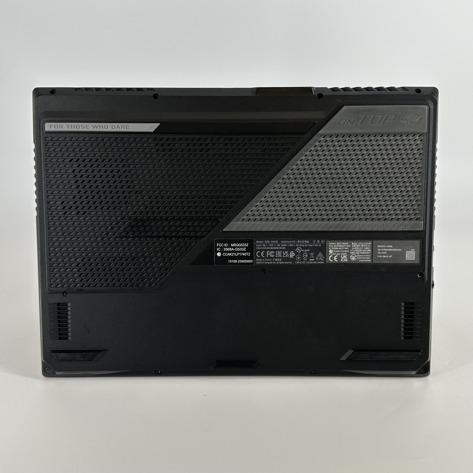Asus ROG Strix Scar 15 G533 15 300Hz FHD 2.5 GHz i9-12900H 16GB 1TB RTX 3070 Ti