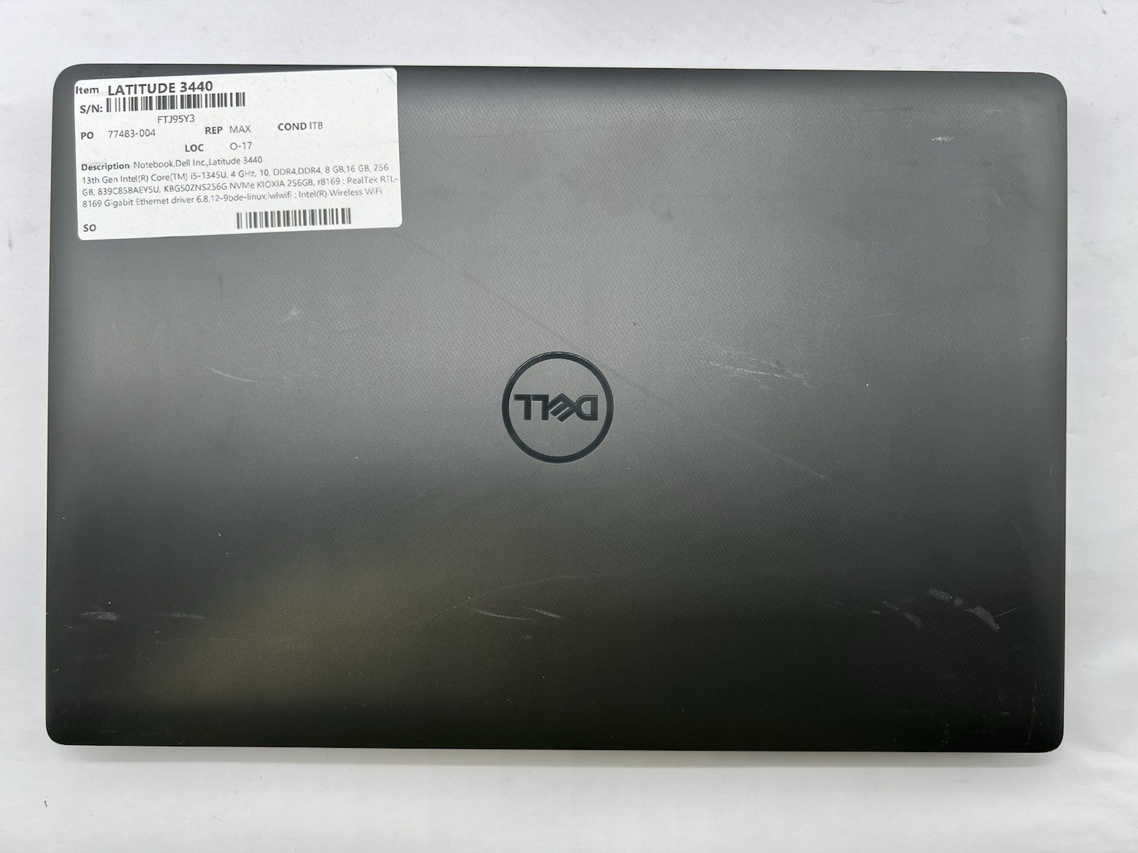 Dell Latitude 3440, Core i5 13th Gen, 4.5GHz, 24GB RAM, 256GB NVMe-No OS/Charger