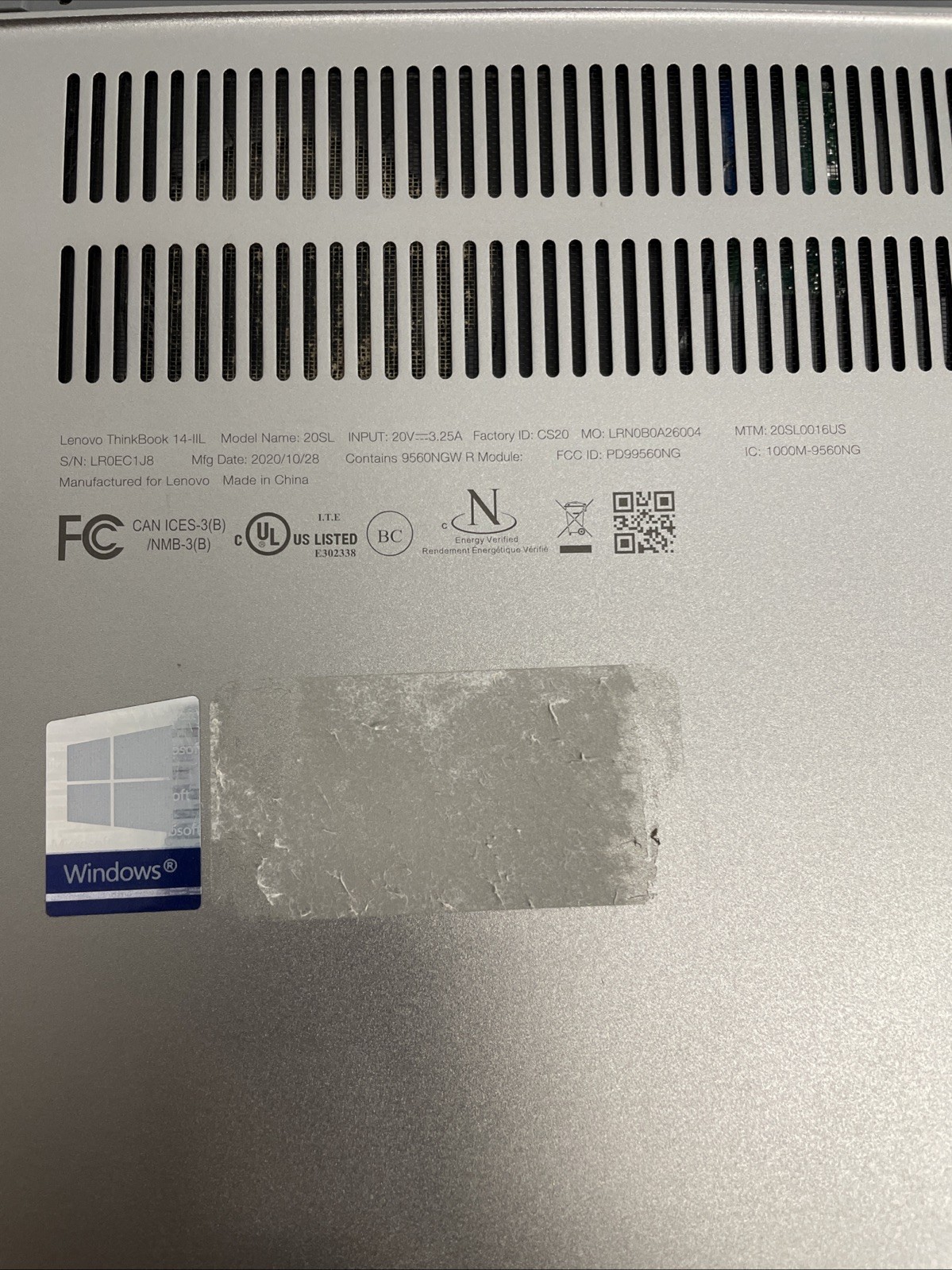 lenovo thinkbook 14-iil 20sl (20SL0016US)