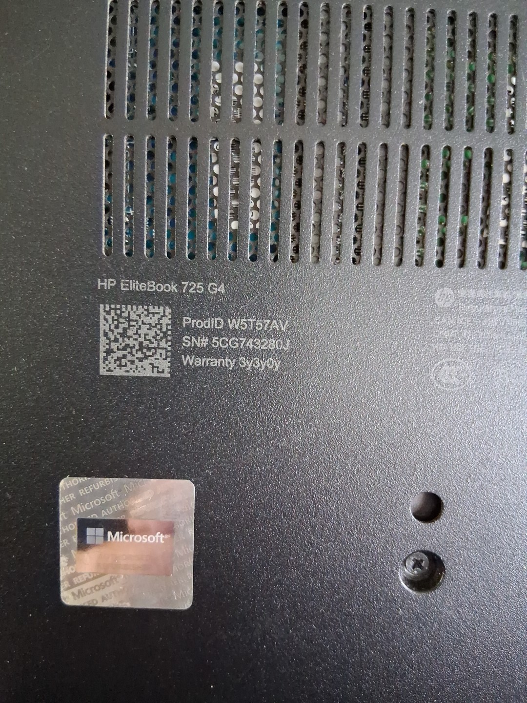 HP EliteBook 725 G4 Works Wiped And Ready To Go