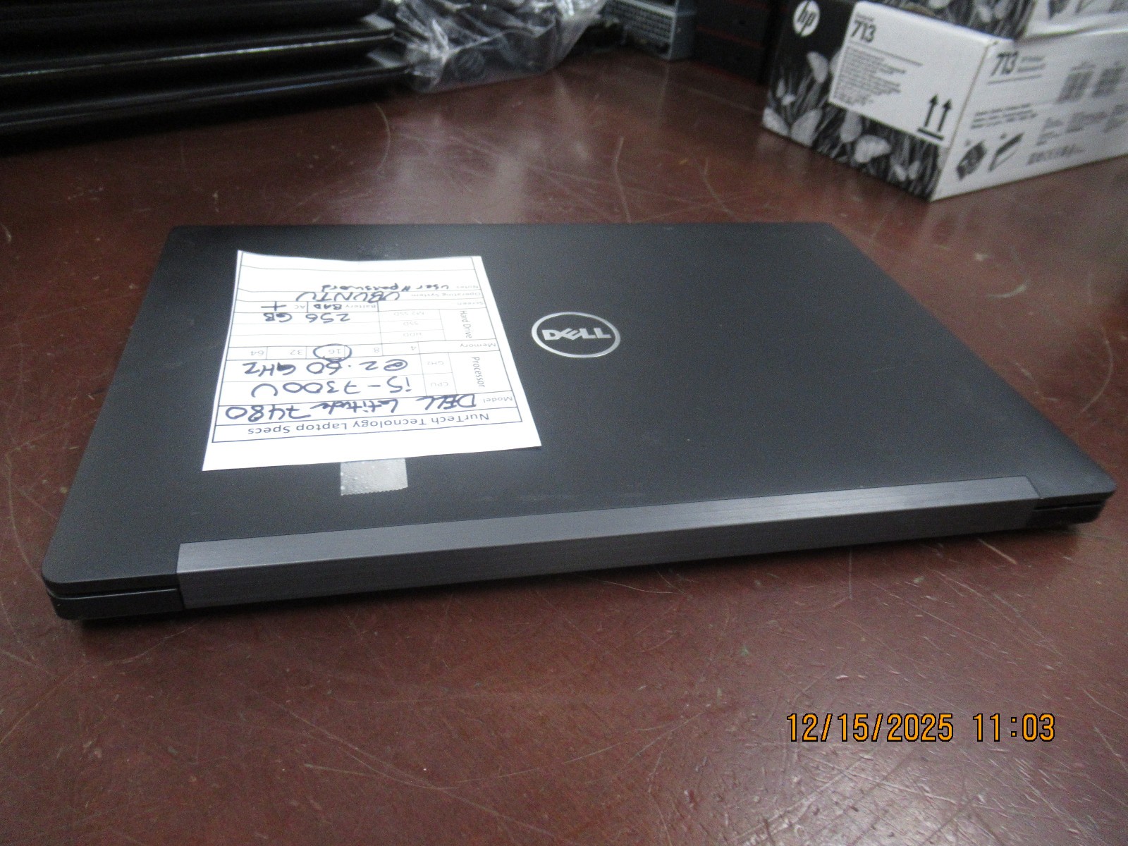 DELL LATITUDE 7480 i5 7300U 2.60GHz 16GB 256GB SSD Linux Laptop+AC [Bad Battery