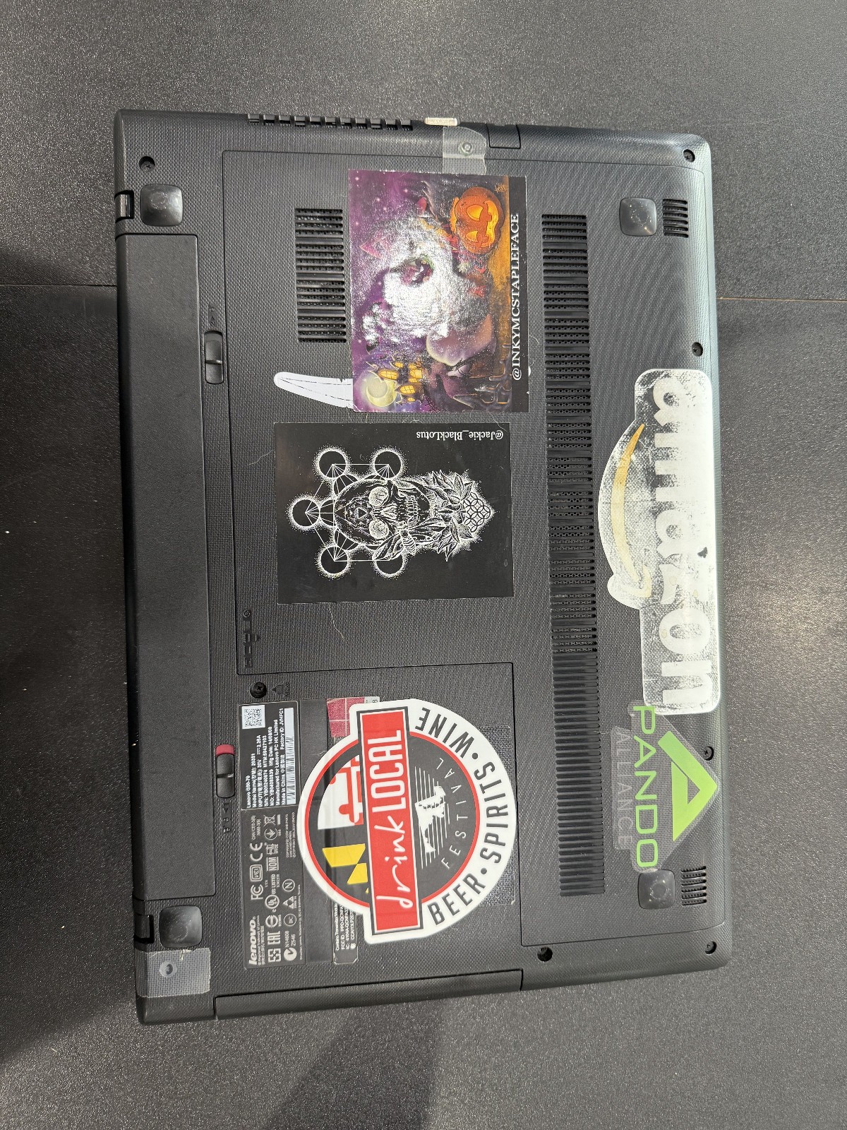 Lenovo G50-70 Core i5 4210U RAM 8GB 1TB HDD Windows 10 Lots of stickers!