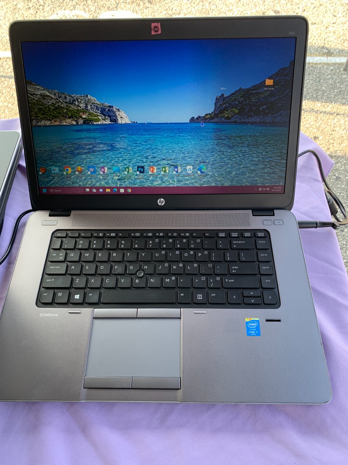 HP ELIBOOK model # 850-G1 i7…i7…i7…. 128 gb ( solid state hard drive )