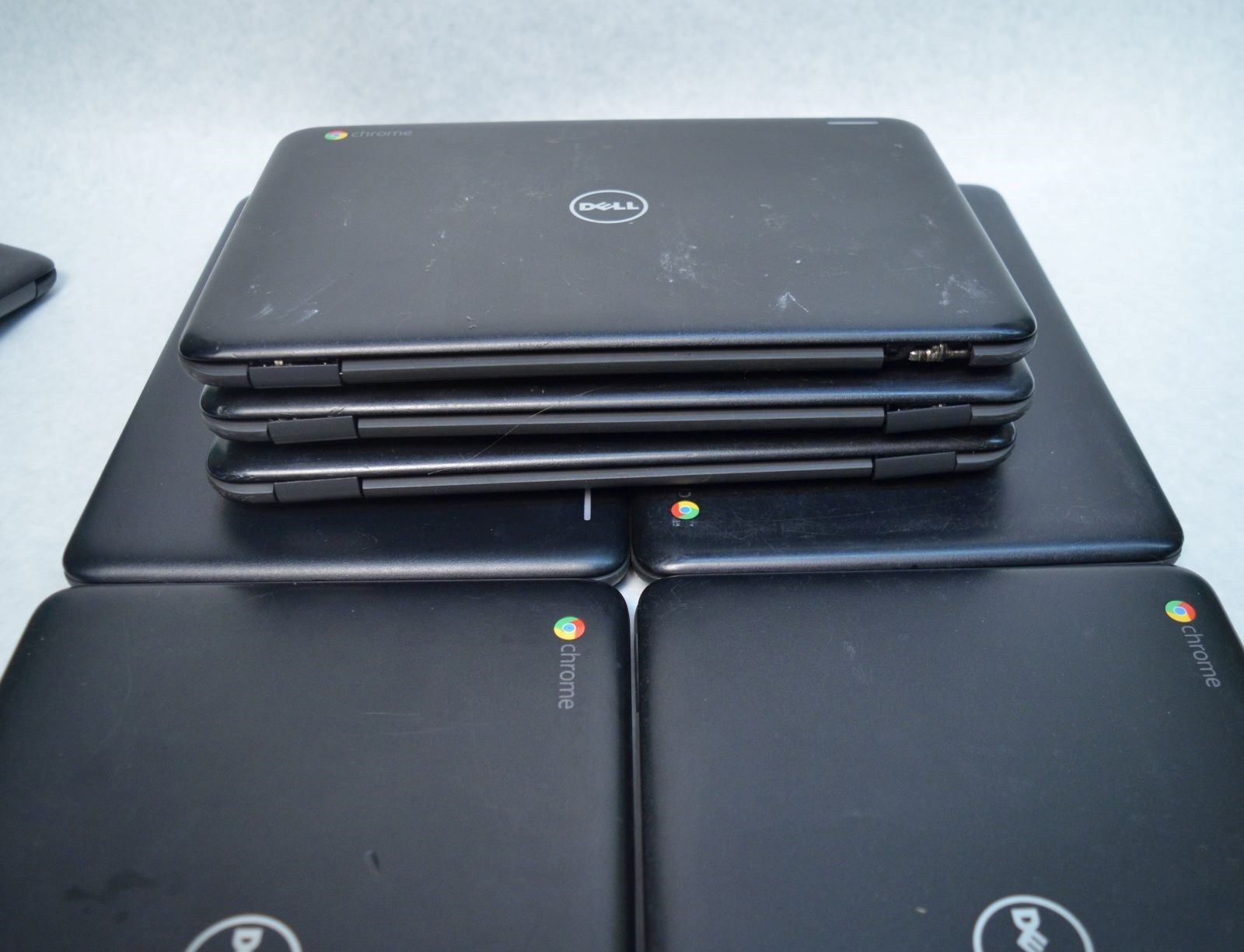 Lot of 10 Dell Chromebook 11 3180 11.6″ Celeron N3060 2.48GHz 4GB-RAM 16GB-SSD