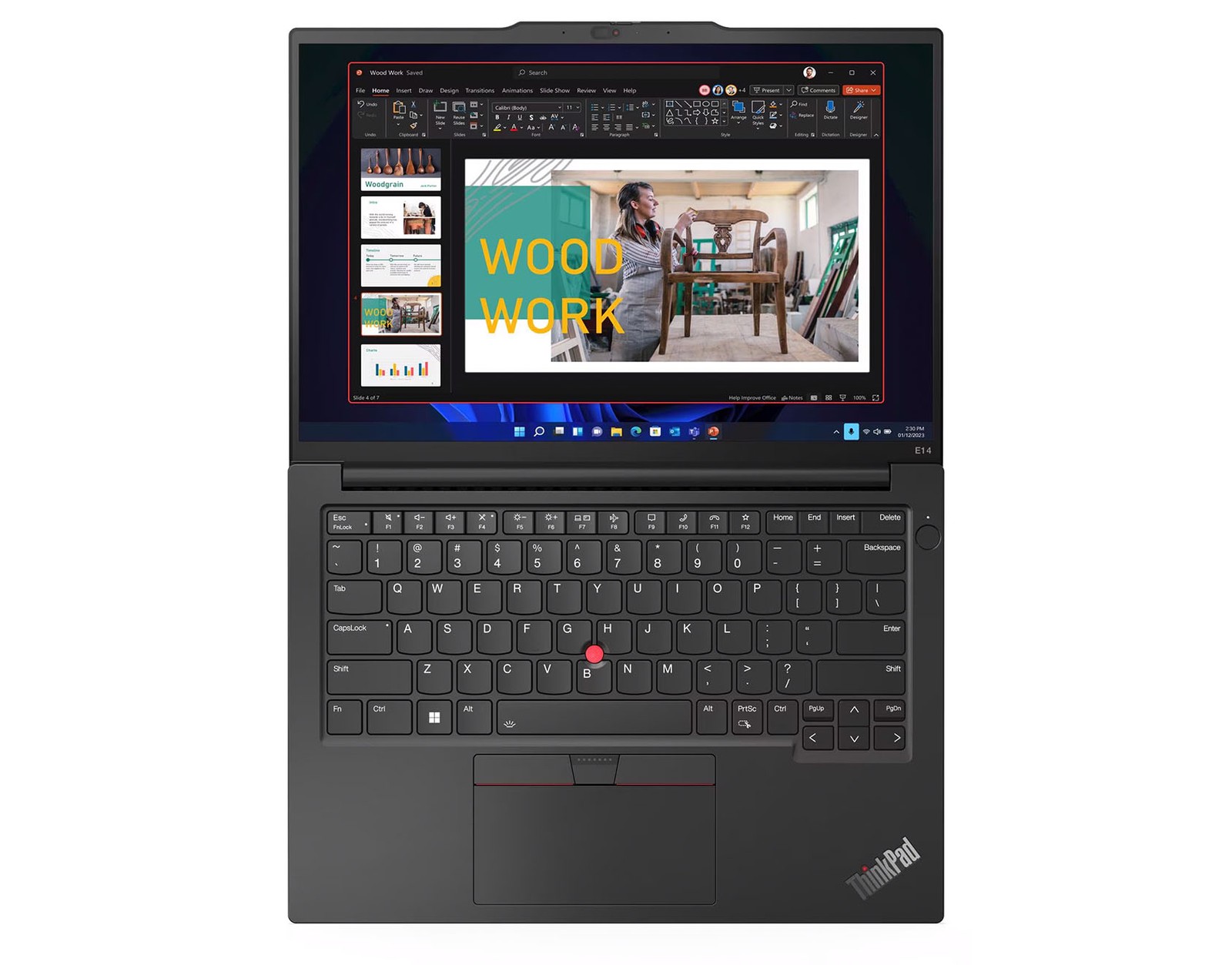 Lenovo ThinkPad E14 14″ IPS WUXGA Intel i5-1335U 16GB DDR4 256GB SSD W11P Laptop