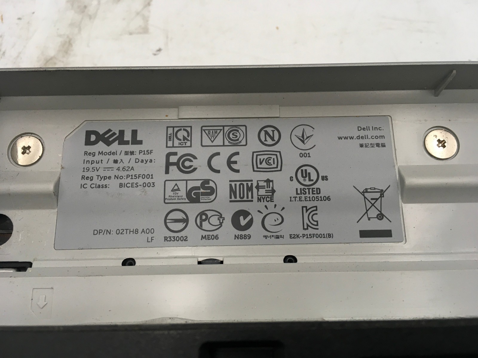 DELL LATITUDE E5520 – BOOTS TO BIOS – INTEL I5 2540 – NO RAM – READ DESCRIP -BB