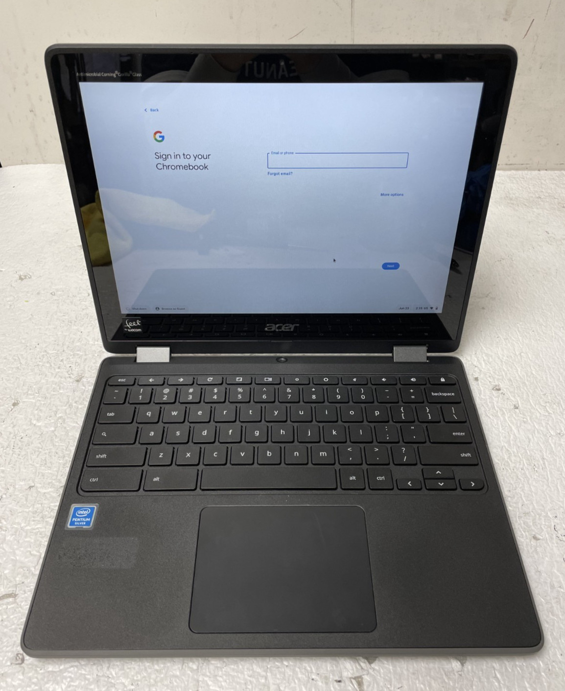 Acer Chromebook N18Q8 Intel Pentium Silver N5030 @1.10GHz 8GB RAM 64GB TouchScrn