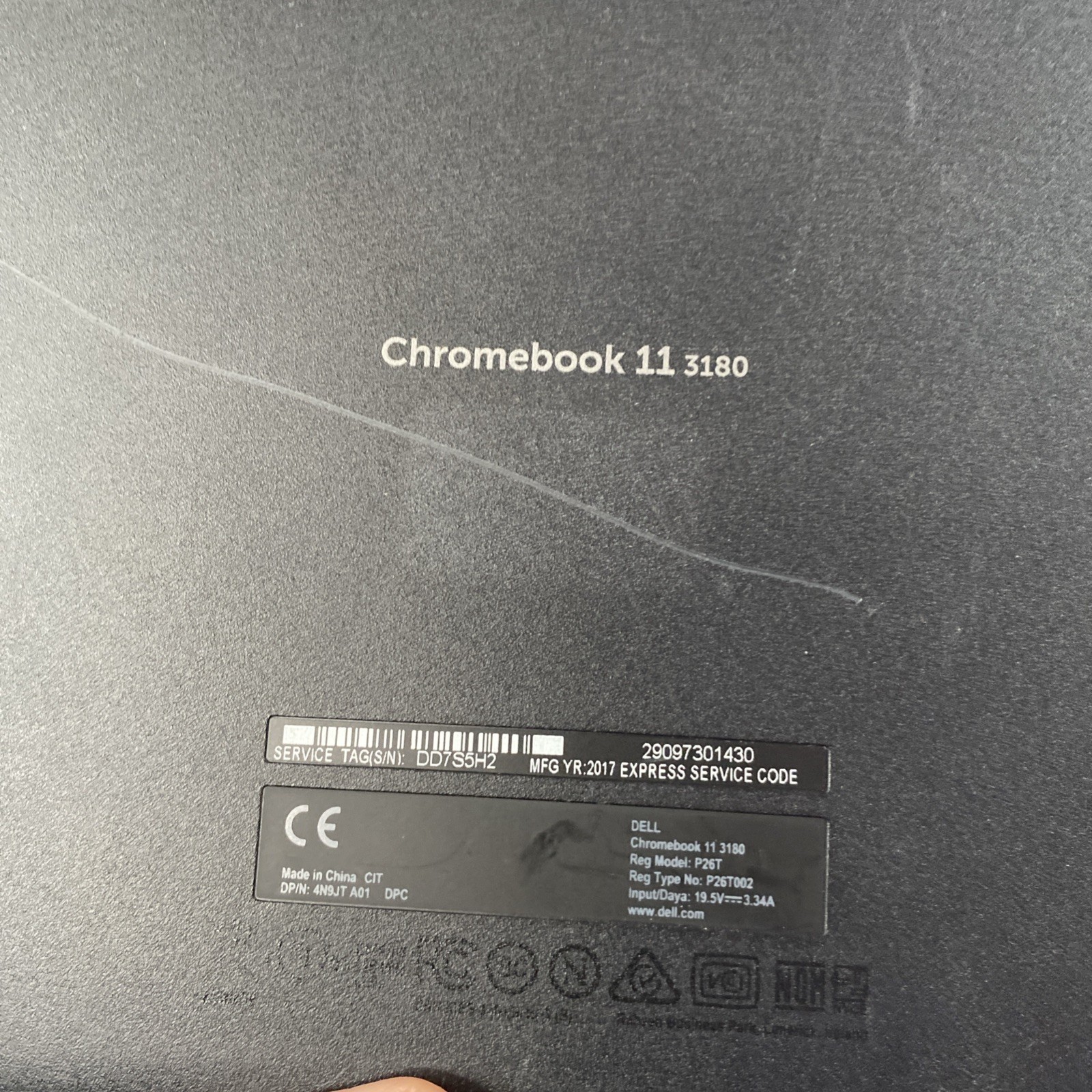 Lot 5x Samsung Dell Chromebook XE303C12 School Surplus Untested No power Supply
