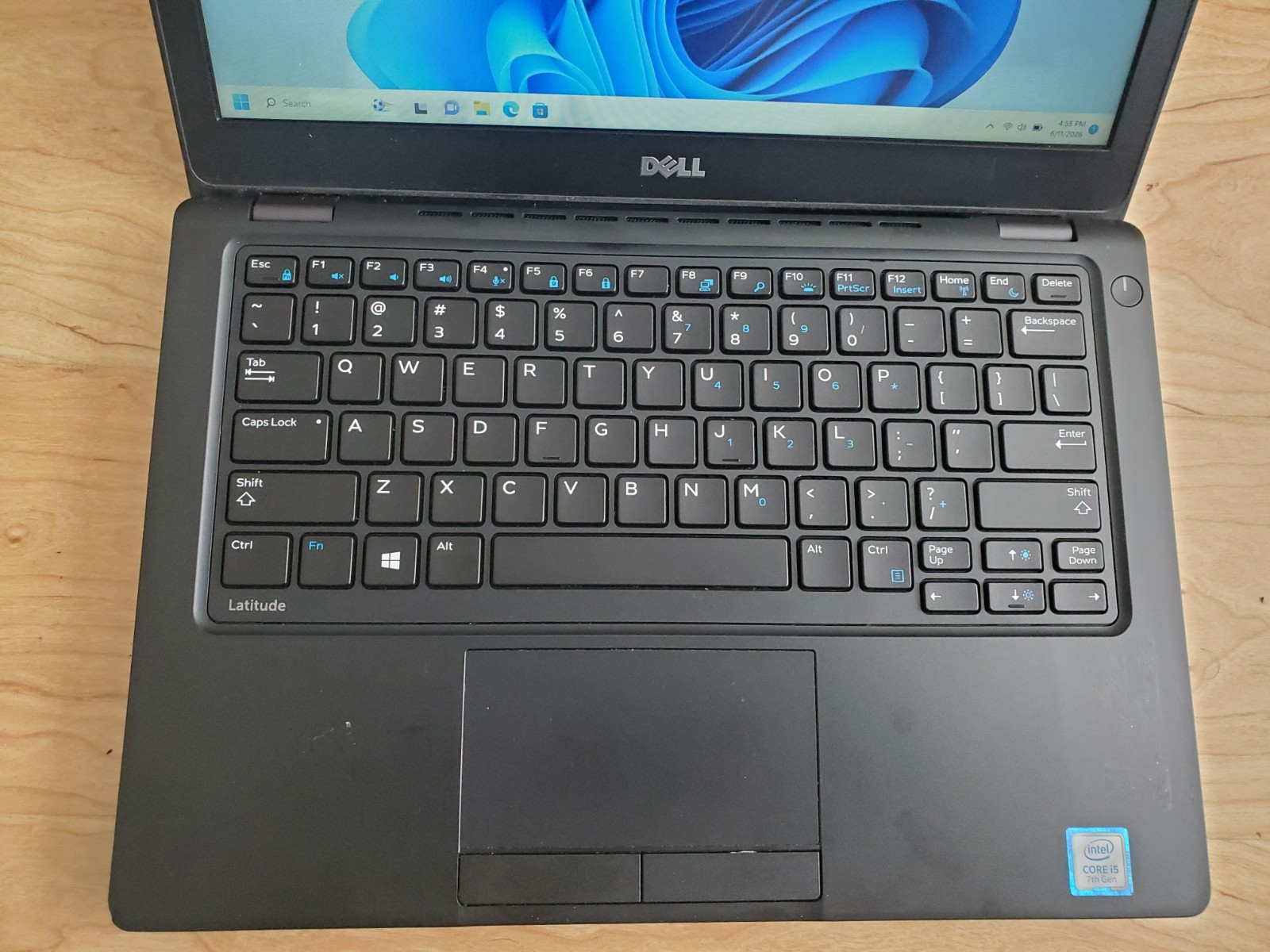 Used Dell Latitude 5280 Core i5 Wndows 11 512gb SSD Drive 16gb RAM laptop