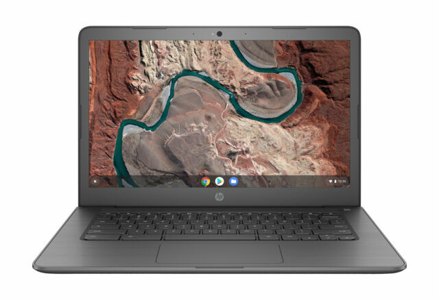 HP Chromebook 14-db0020nr 14 in (32 GB eMMC, AMD A4 Dual-Core, 2.50 GHz, 4 GB) …