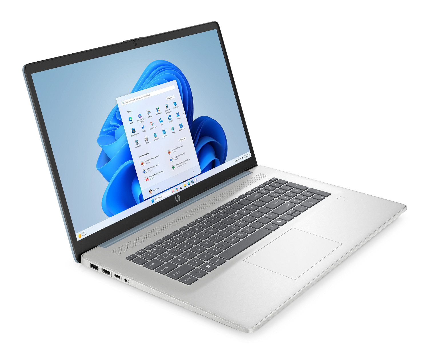HP 17.3″ HD Laptop/Notebook Intel Core Ultra 5 225U 16GB 256GB SSD W11 Blue