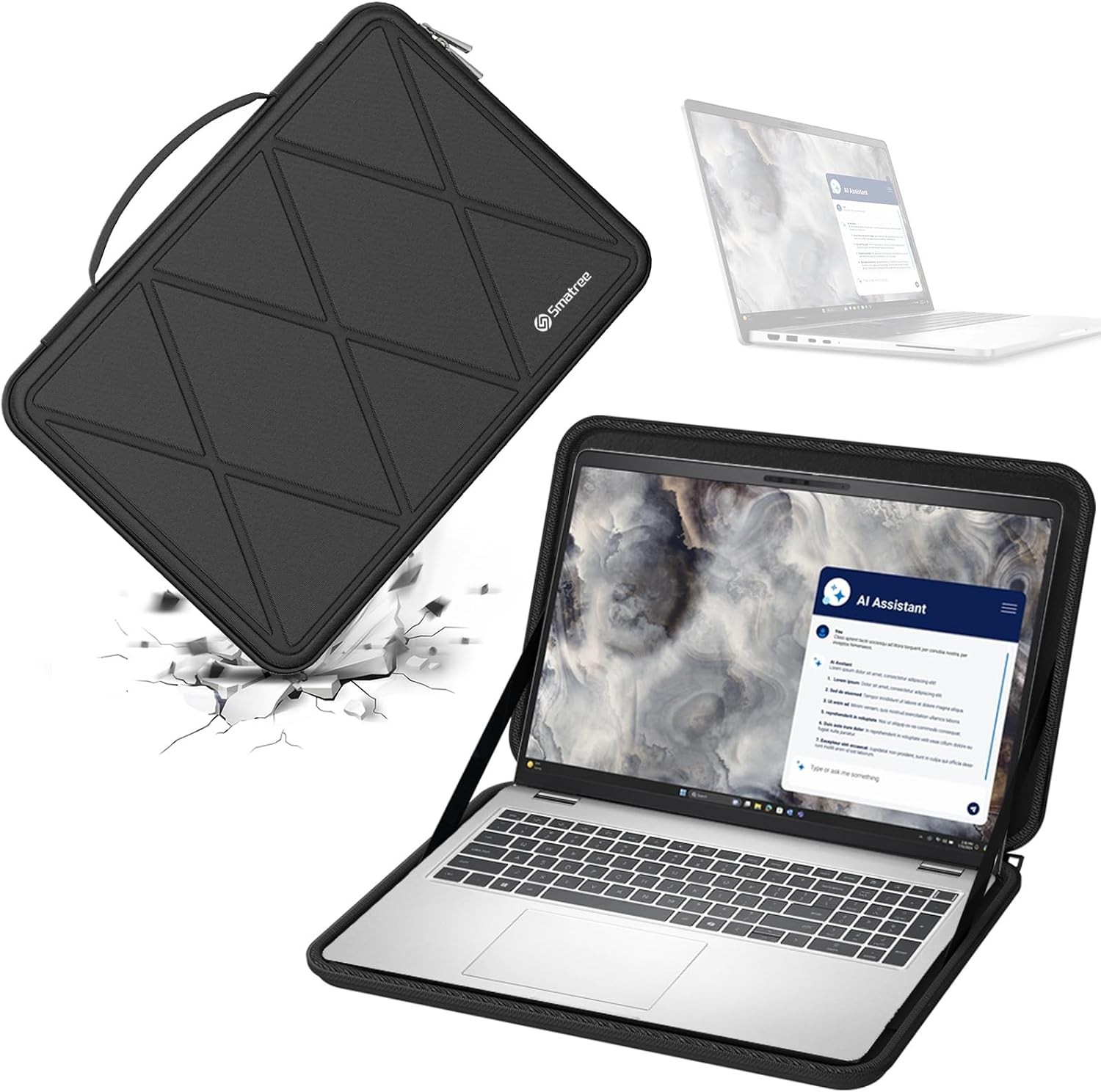 Hard EVA Protective Sleeve for 14inch Latitude 7430 Laptop or 2-in-1 Case