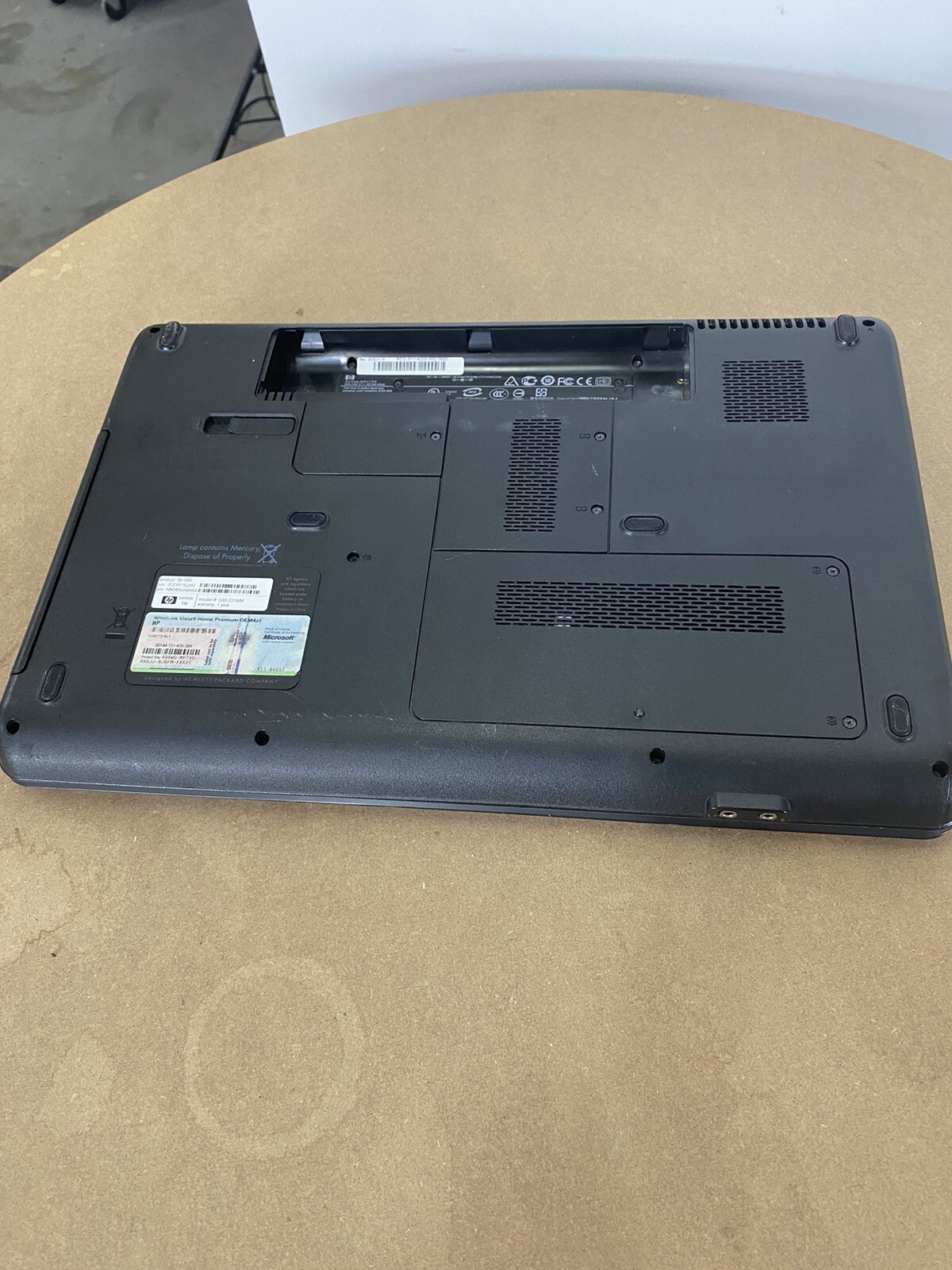 HP G60 Notebook PC Parts Only no HD or power cord