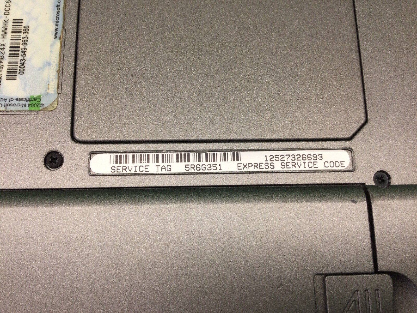 Dell Inspiron 8600 – 15.5” Laptop – UNTESTED