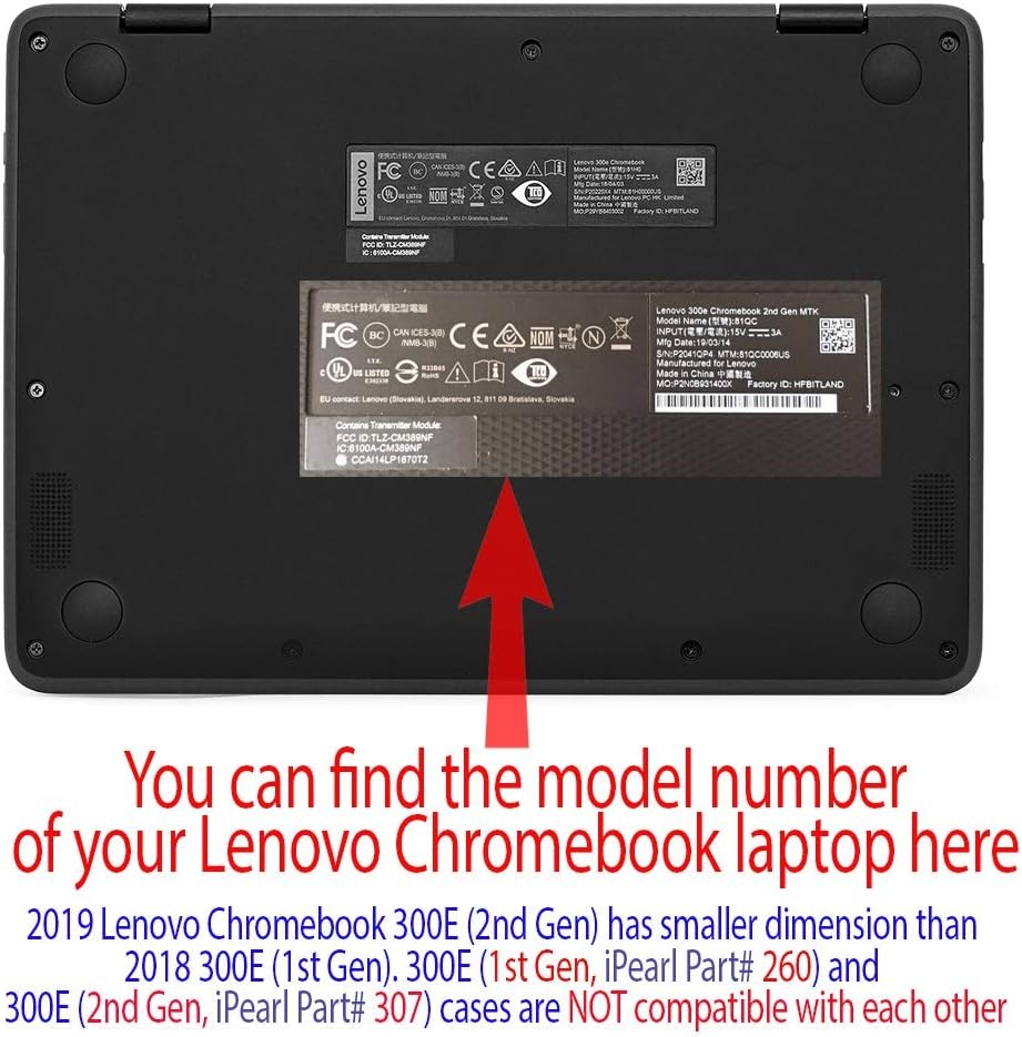 mCover Case Compatible with 300E 2nd Generation Chromebook and Windows 2 in 1