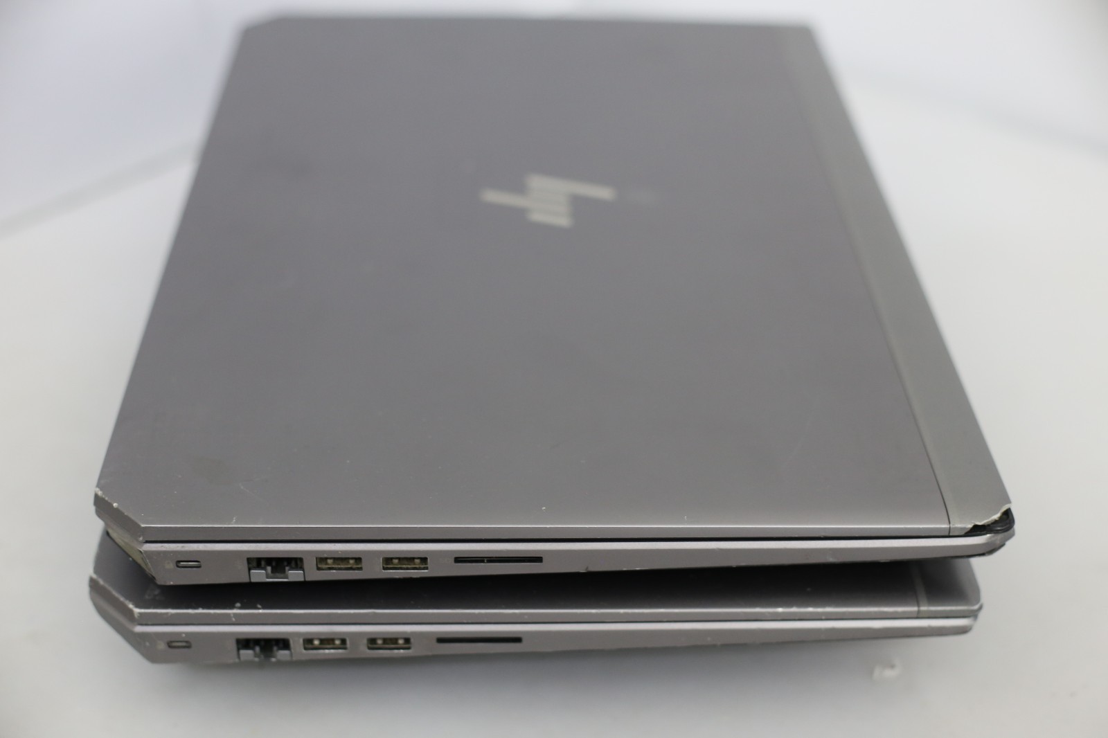 Lot of 2 HP ZBook 15 G5 Laptops i7-8850H, 32GB RAM, No HDD/OS, Grade C, KH2