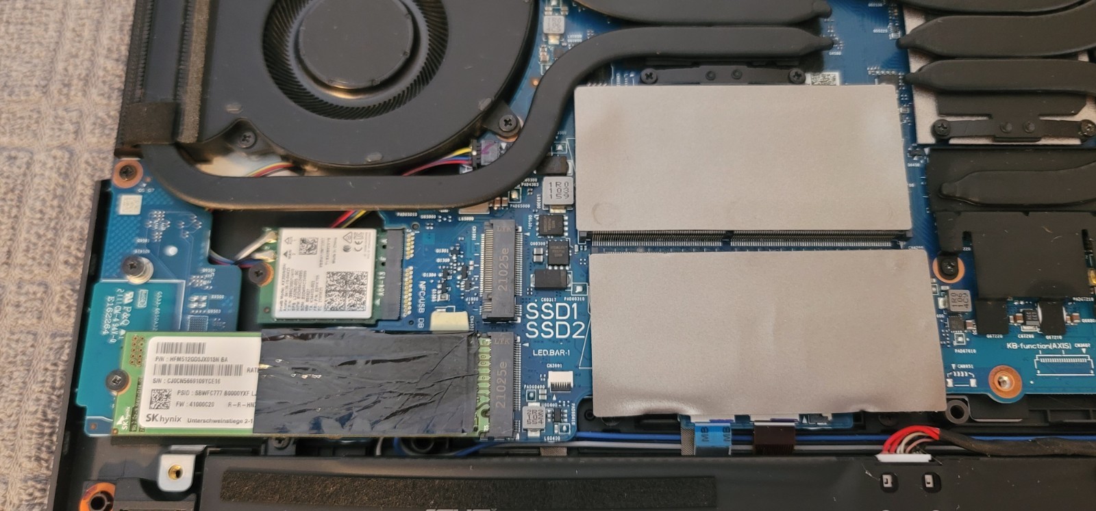 Ausu ROG STRIX G513Q Gaming Laptop Parts Only