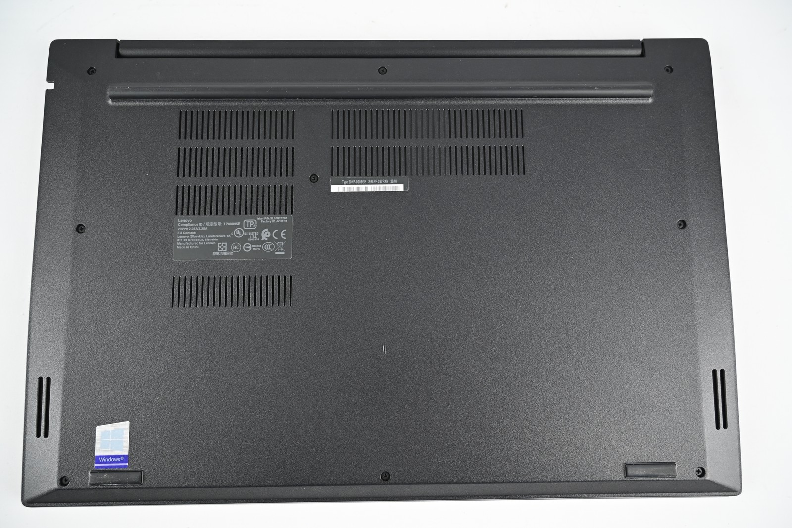 Lenovo ThinkPad E595 Laptop Ryzen 5 3500U 8GB 256GB NVMe 15.6” FHD