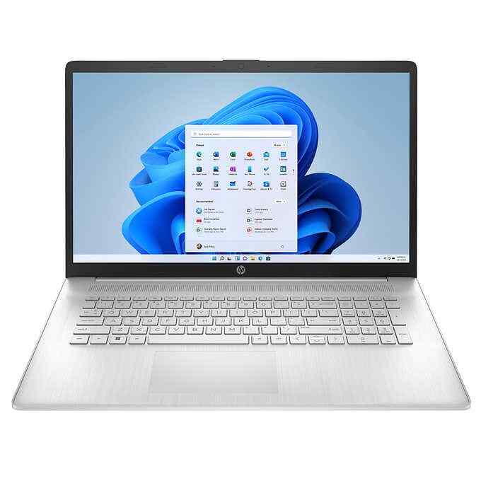 New HP 17.3 HD+ Touch 250-Nits Display Ryzen 5 7530U Silver