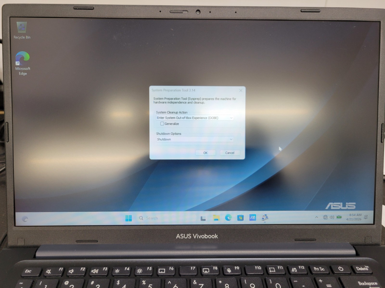 ASUS Vivobook 14 14″ FHD Laptop, Intel Core i5 1334U 8/512 win 11 home