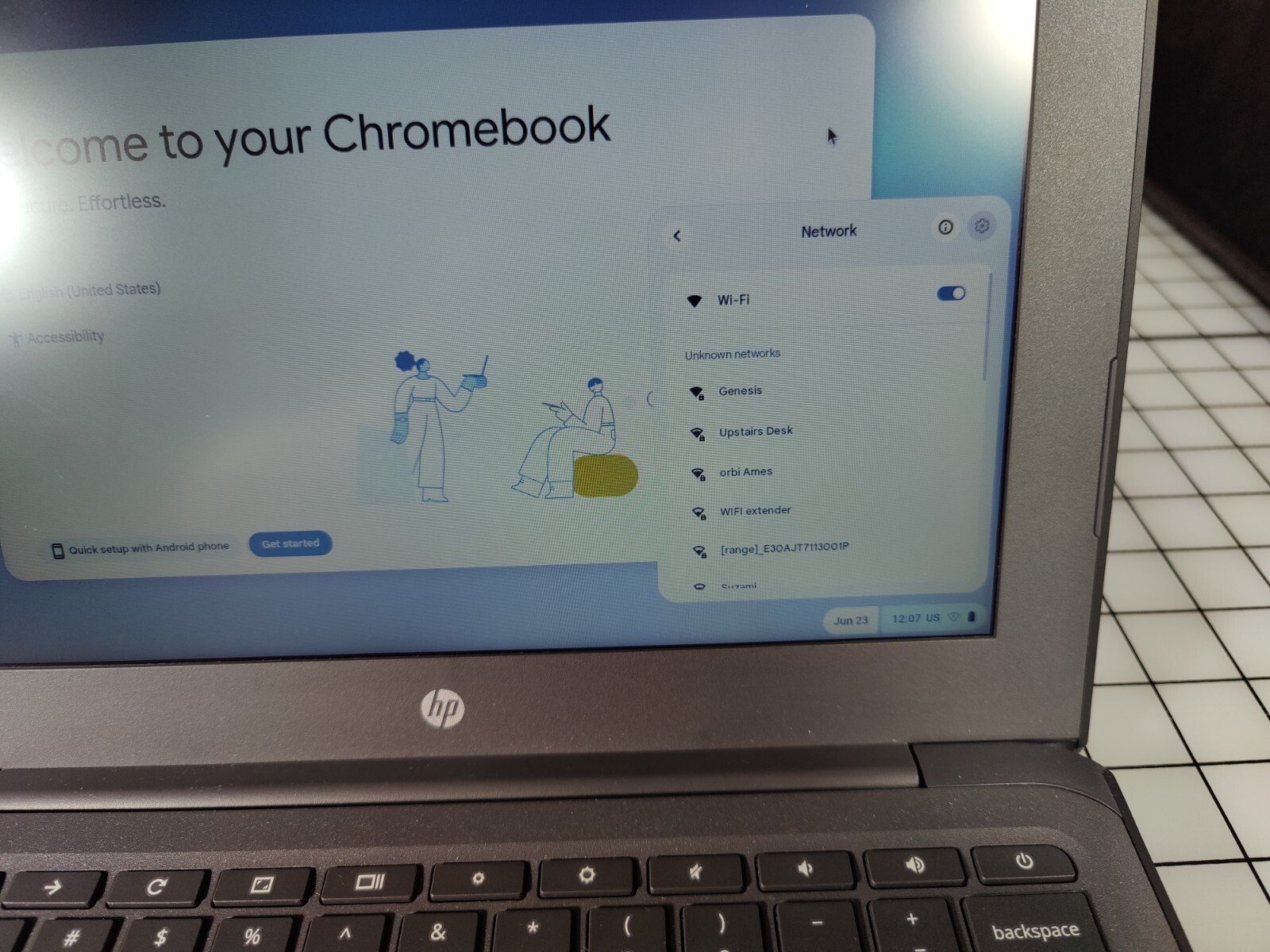 HP Chromebook 11 G6 EE (16GB SSD, Intel Core N3350, 1.10 GHz, 4GB RAM) Laptop –