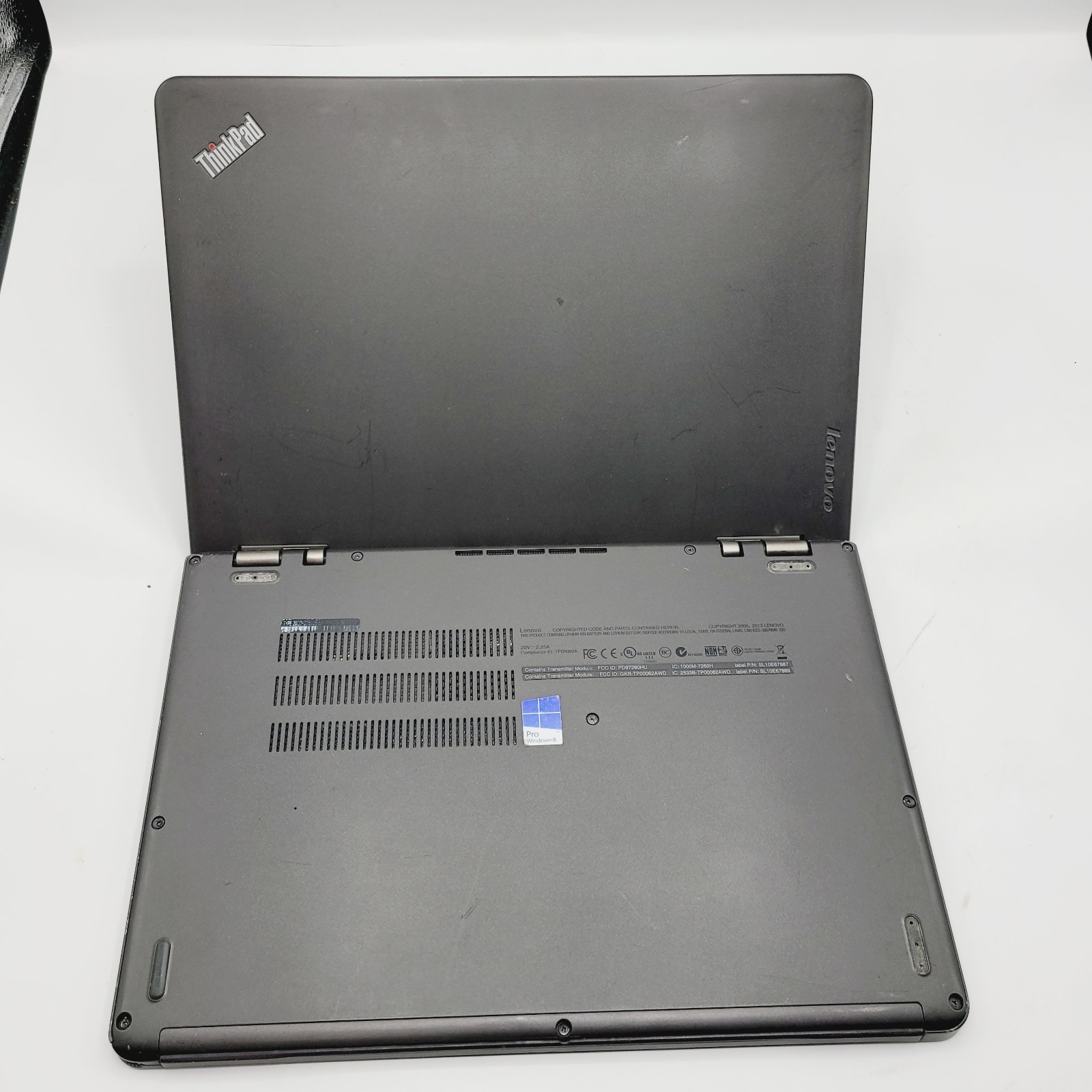 Lenovo ThinkPad Yoga Core i7-4600u 2.1GHz 8GB No HDD 13″ ***Boot to Bios