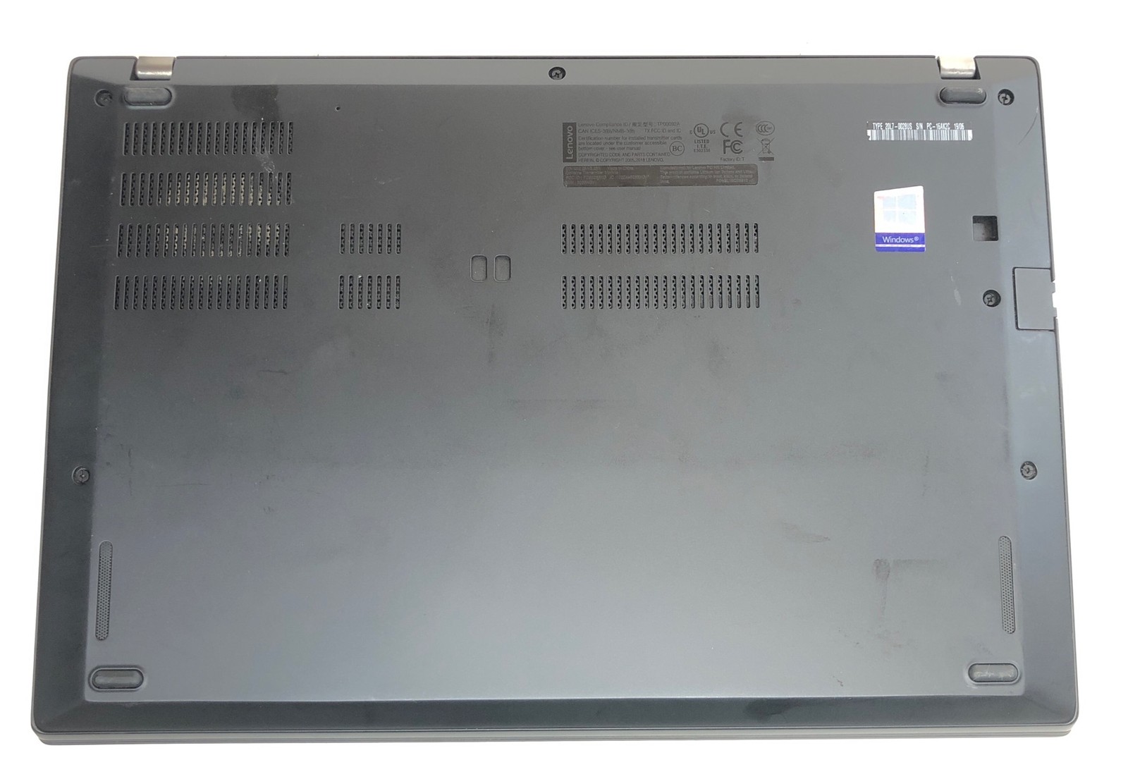 Lenovo Thinkpad T480s, Intel Core i7-8650U @1.90 GHz, 16 GB RAM 500 GB SSD, W11