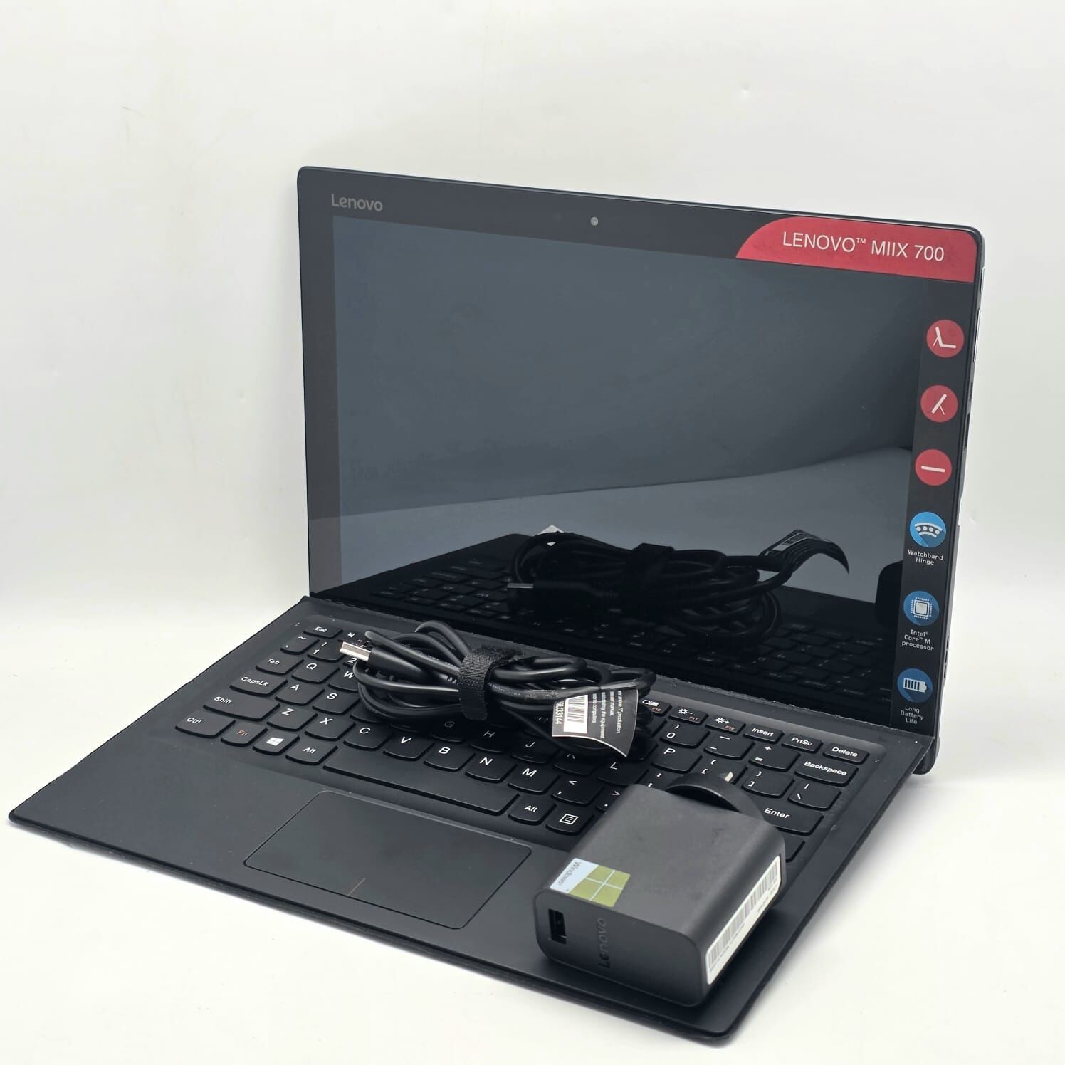 Lenovo Miix 700-12 2 in 1 12 Inch M3 4GB 128GB Touch Windows 11 Home