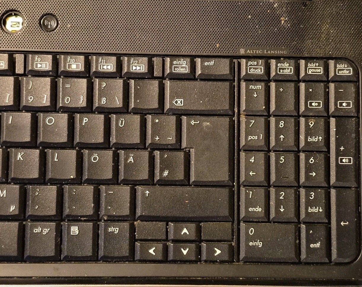 [Parts/Powers On] Compaq Presario CQ60-120EG No Power Supply. No Hard-Drive USA