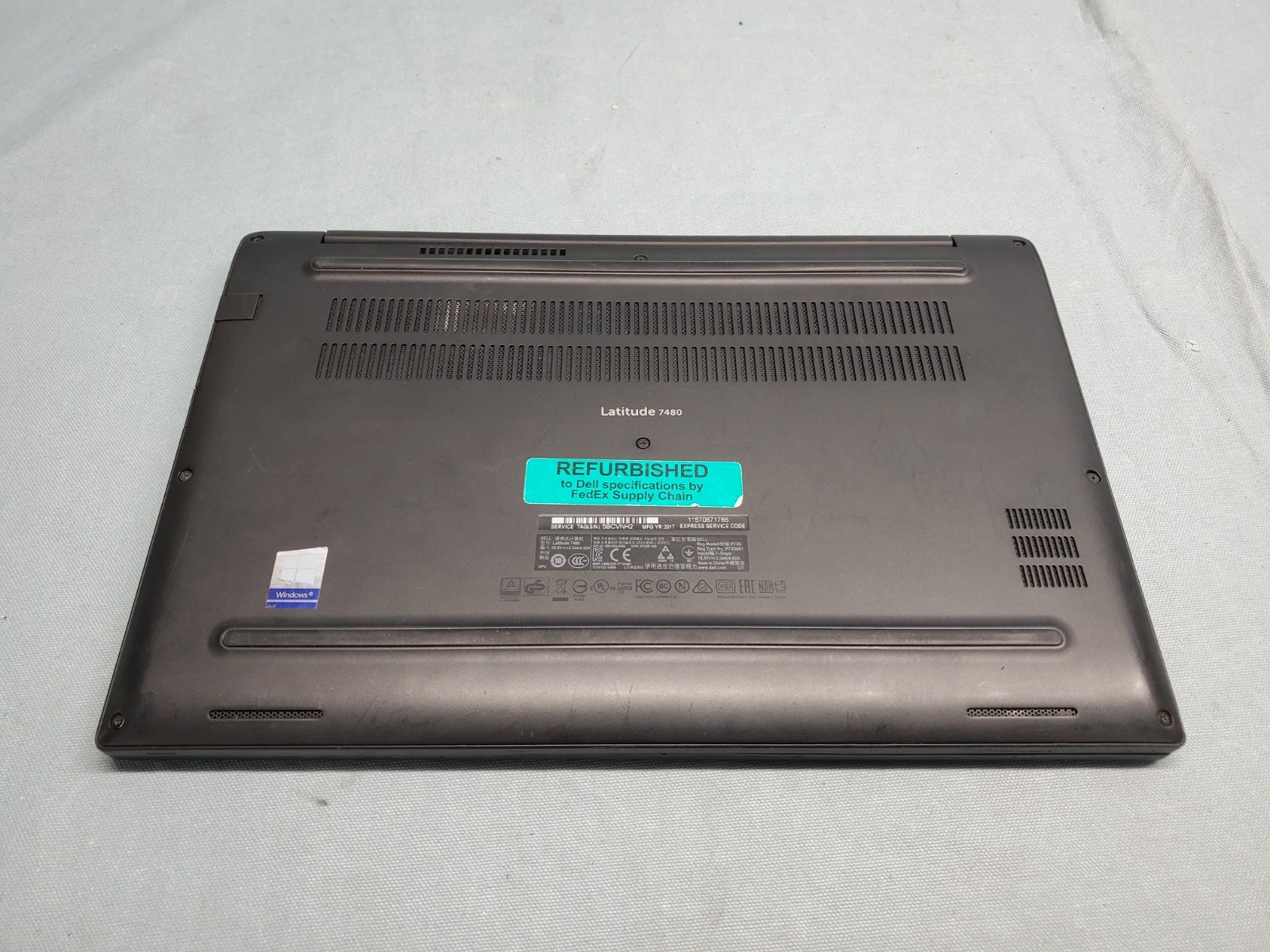 Dell Latitude 7480 i5 7300U 2.60GHz/ 16GB/ NO SSD 2560×1440 Touch #2804