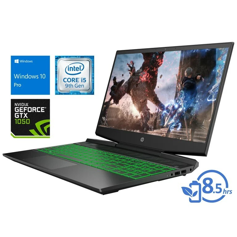 HP Pavilion 15-dk0056wm 15.6 inch (256GB, Intel Core i5 9th Gen., 2.40GHz, 8GB)