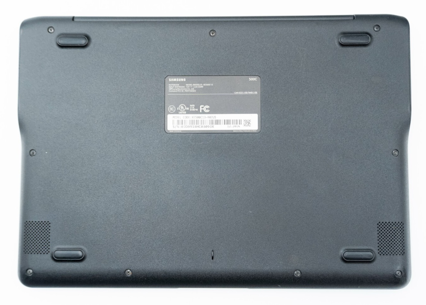 Samsung Chromebook 3 XE500C13 11.6 in. 2GB RAM 16GB SSD Intel Celeron N 2.48GHz
