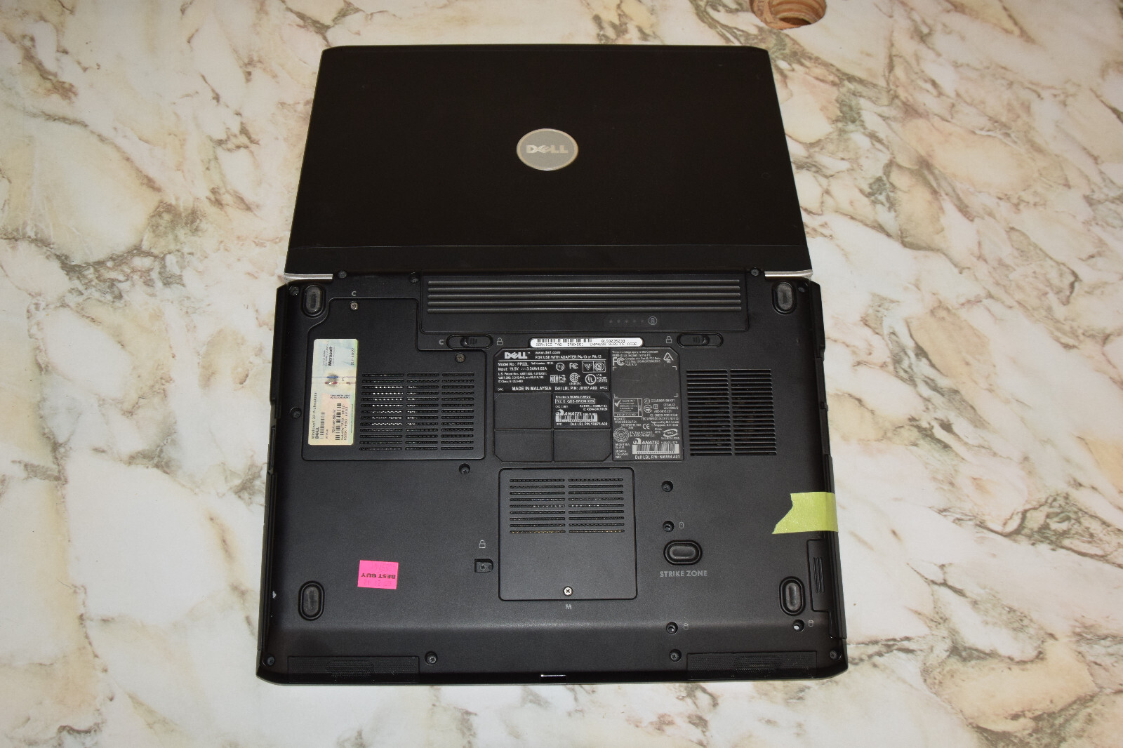 Dead Junk Dell Inspiron 1520 15.4″ Laptop Incomplete AS IS Parts Repair