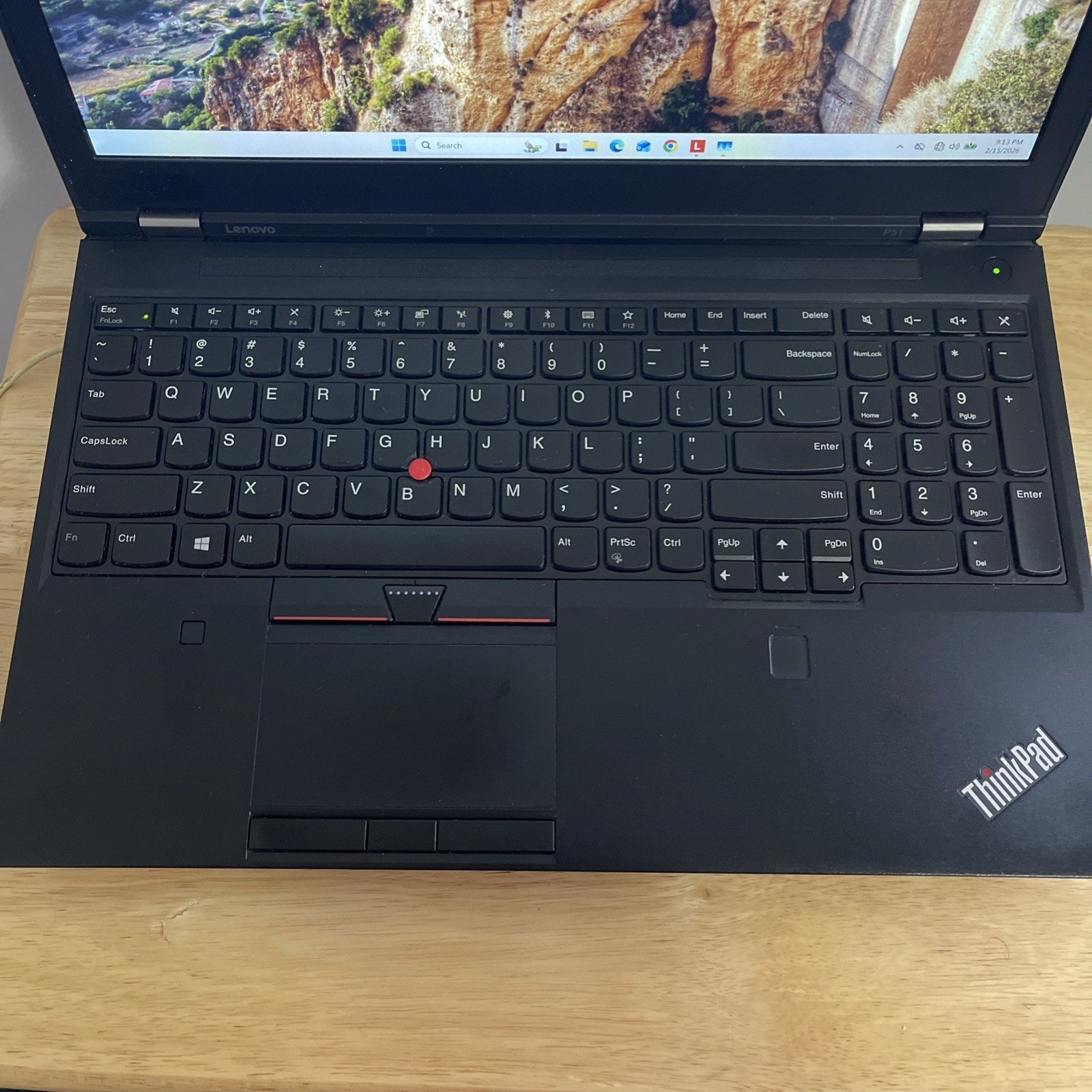 Lenovo ThinkPad P51 i7-7700HQ 32GB 500GB NVMe Quadro M1200 FHD Win11 Pro