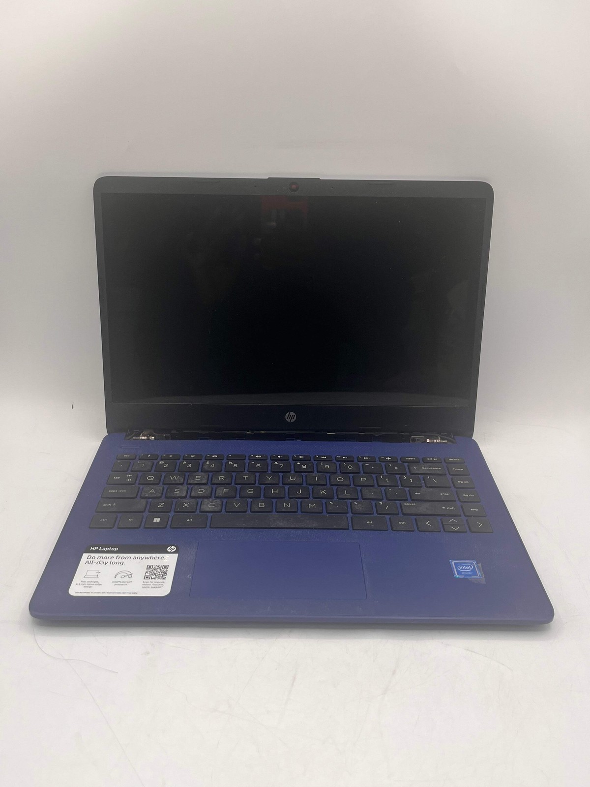 HP 14-dq0055dx 14-inch Laptop Intel Celeron 4GB 64GB Blue