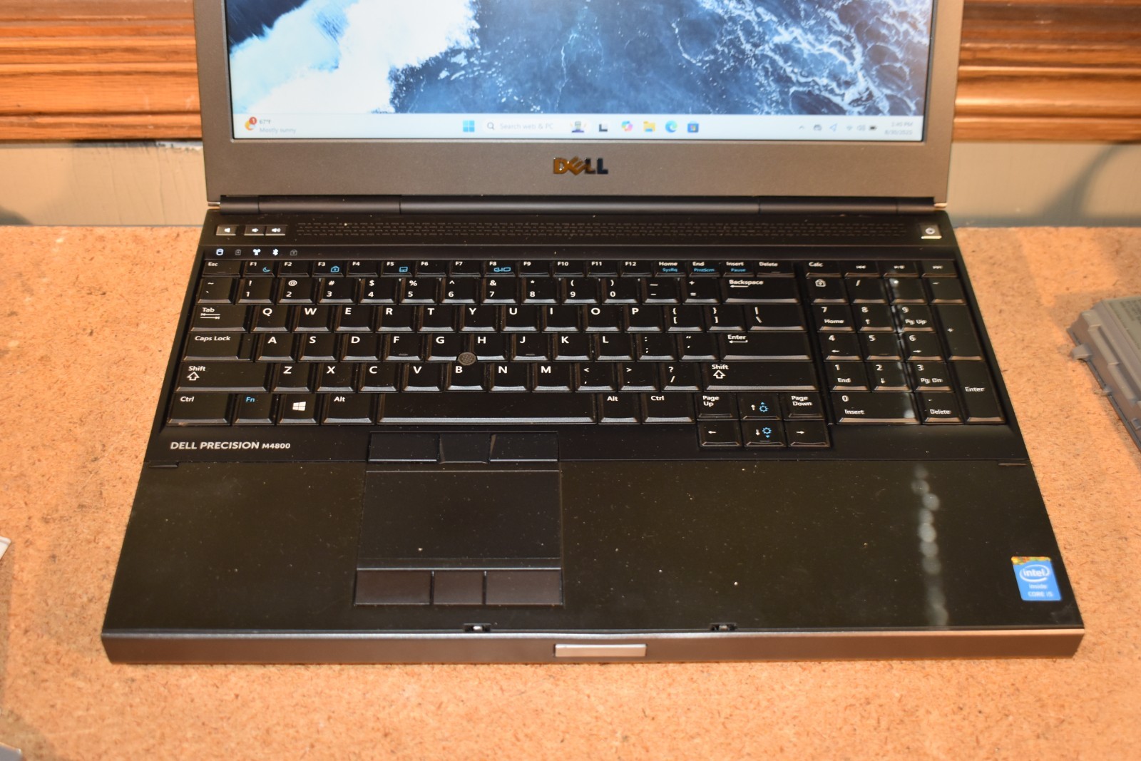 Dell Precision M4800 Quad Core i5-4200M 8GB 512GB SSD Windows 11 AMD R9-M200X