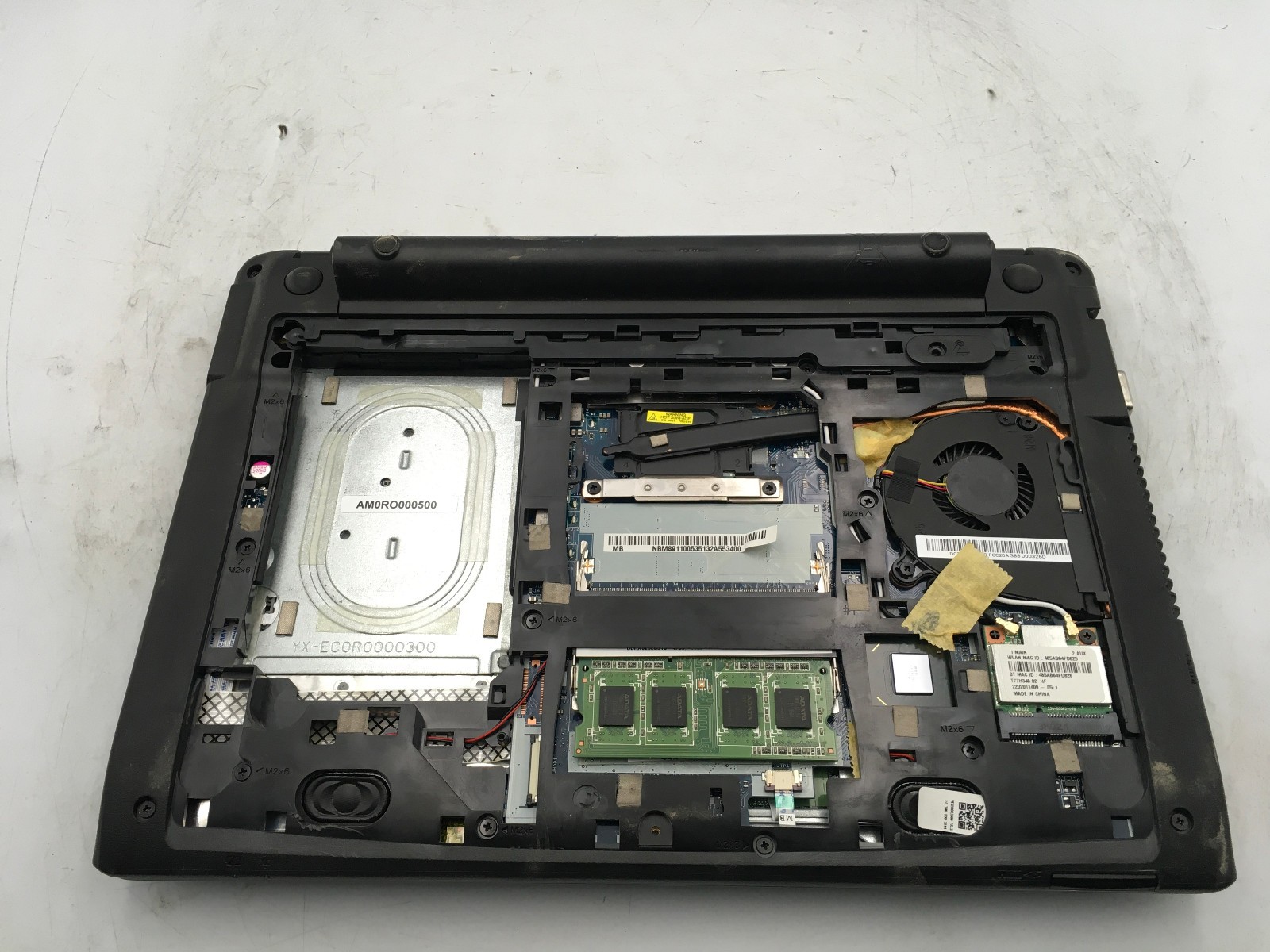 ACER ASPIRE V5 131 2680 – BOOTS TO BIOS – INTEL CELERON 1017U – 4GB RAM – BB