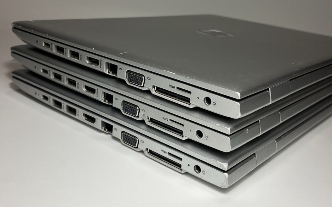 LOT OF 3 HP ProBook 640 G4 Laptop 14″ Core i5-8365U 1.60GHz – NO RAM / SSD -READ