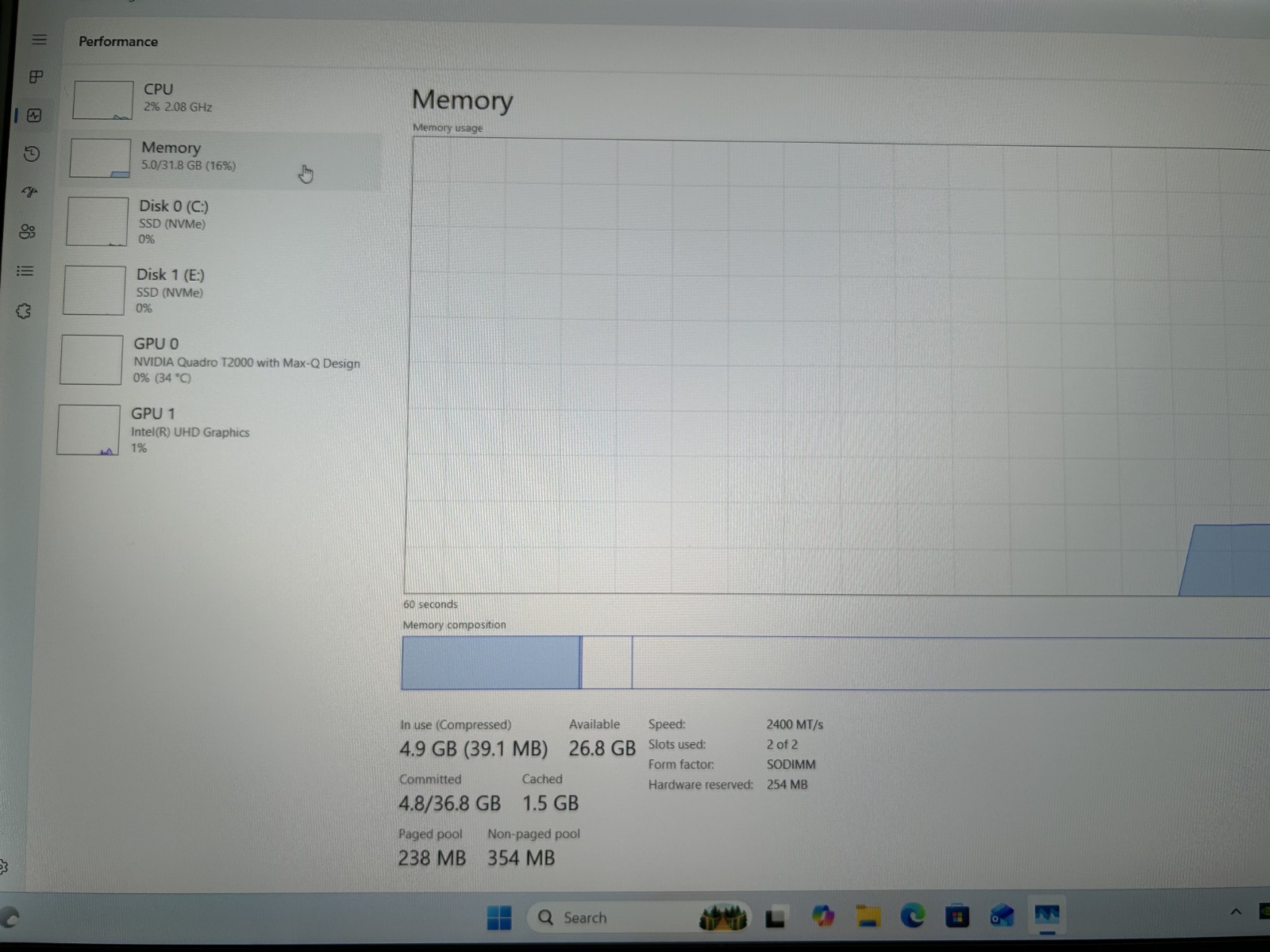 LAPTOP Dell Precision 5550 15.6″ i7-10850H 1 TB NVMe SSD 32GB RAM Win 11 Pro