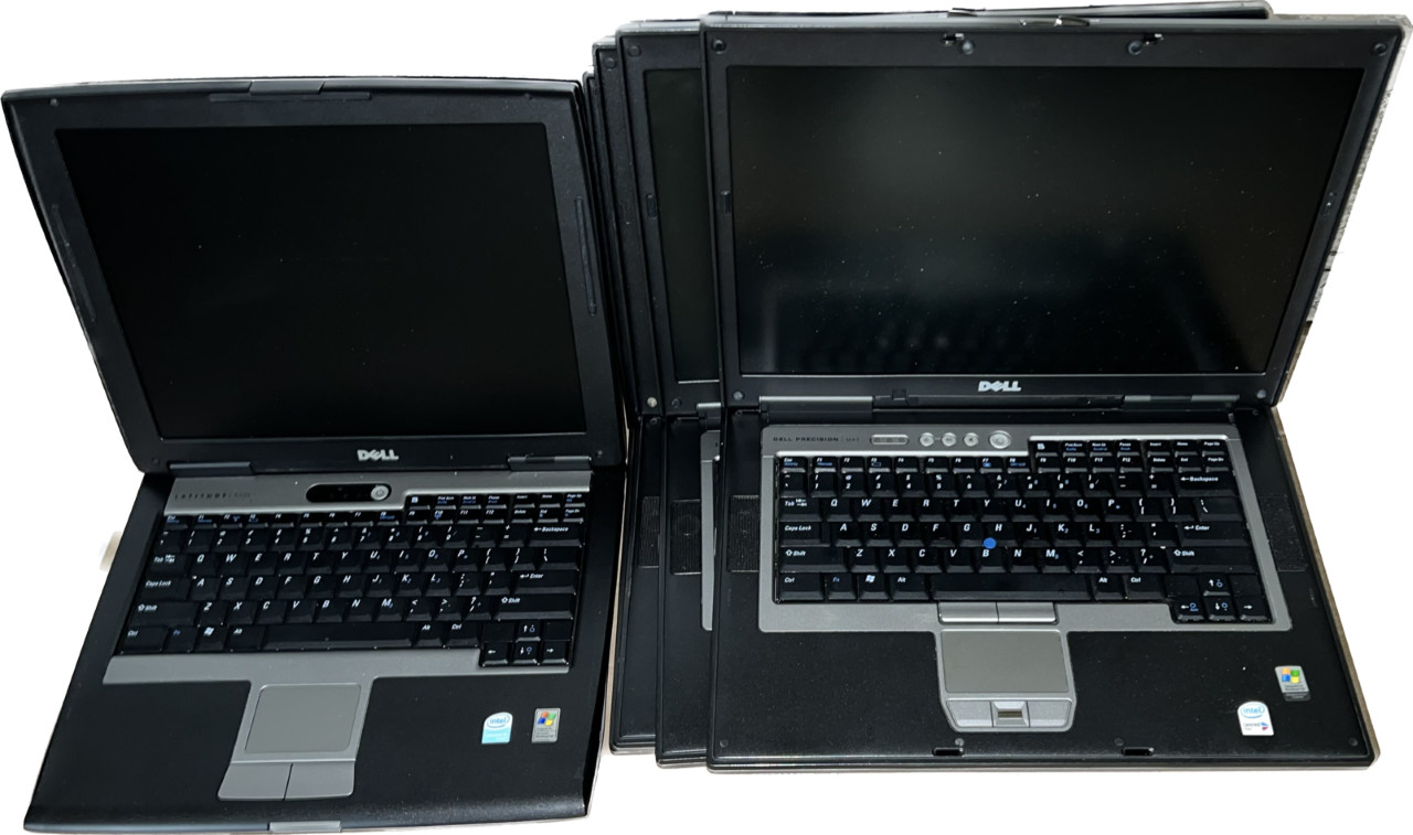 PARTS LOT ‘6’ Dell D531, ‘1’ M65, ‘1’ D520, 15″ REPAIR-REQ/FOR PARTS [Latitude]