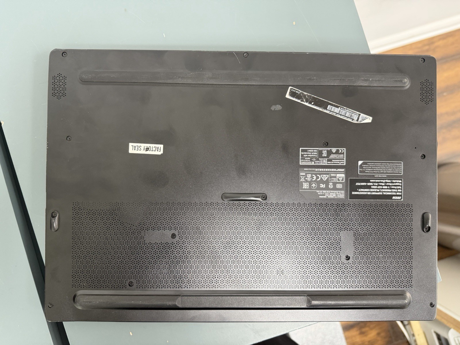MSI MS 16Q4 15 inch Laptop i7 16GB 512GB Fully Working, Gaming Laptop